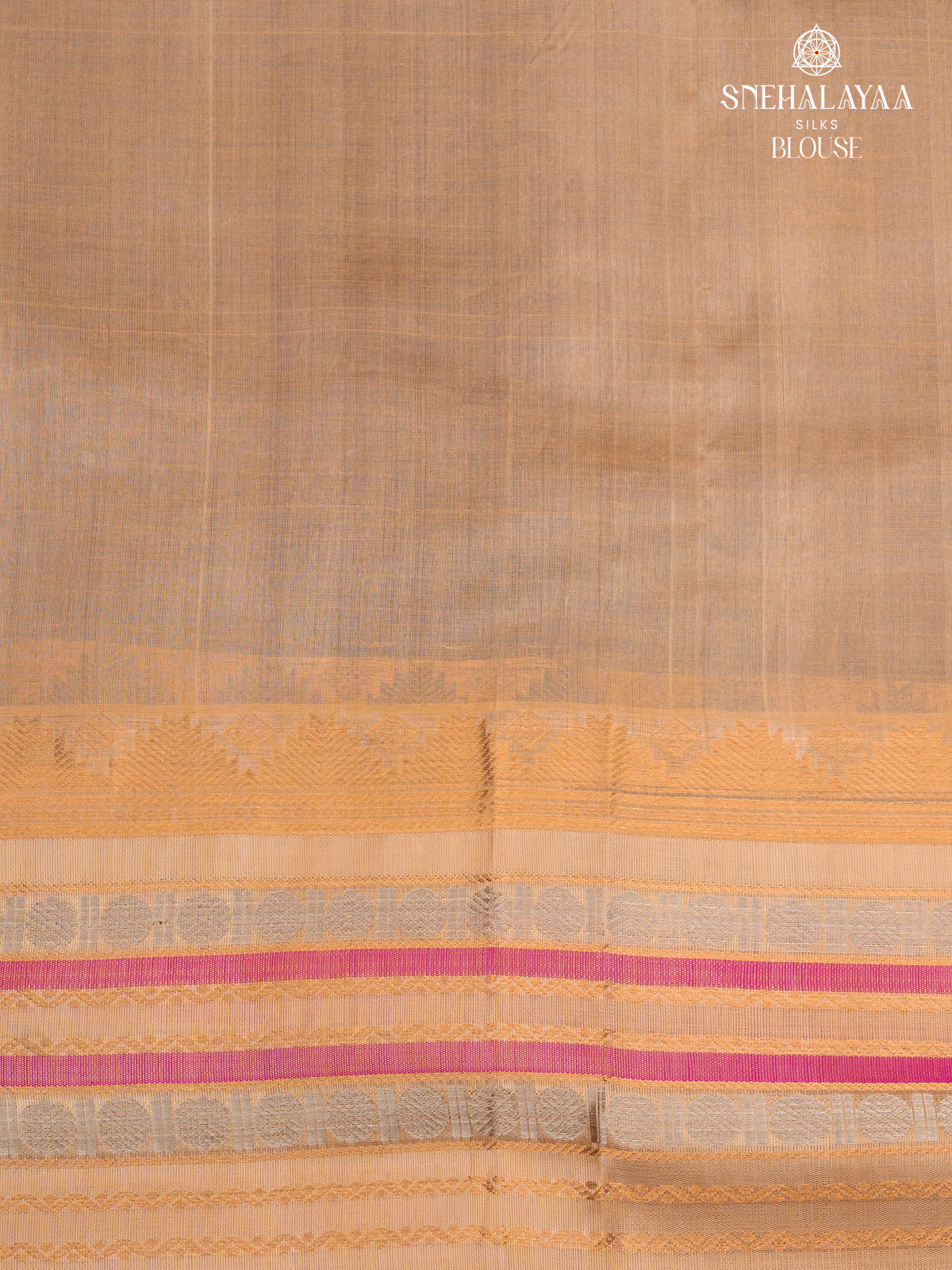 Navy Blue Kanchi Silk Cotton Saree