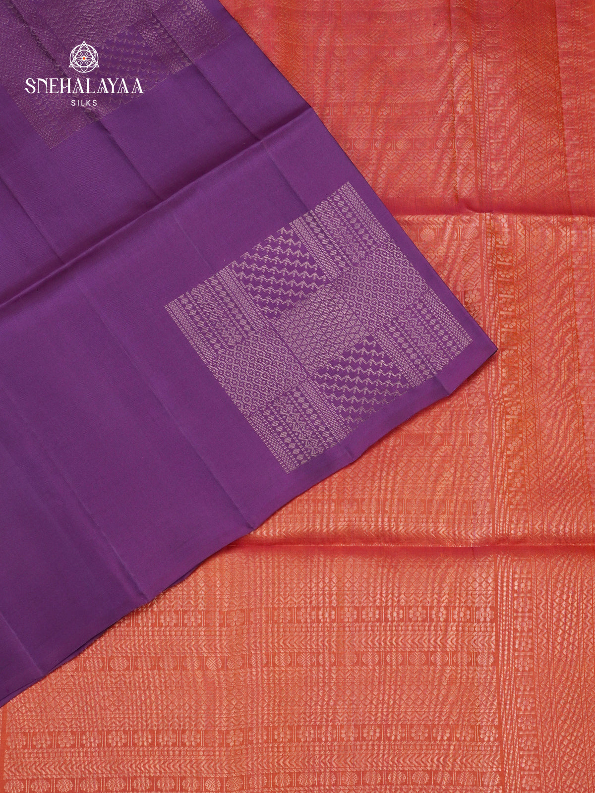 Purple Soft Silk Saree