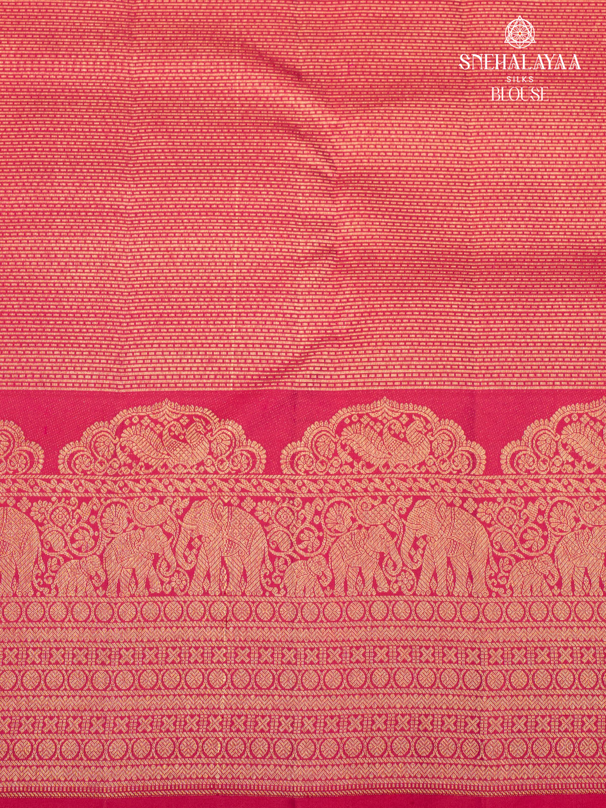 Pink Kanjivaram Silk Saree
