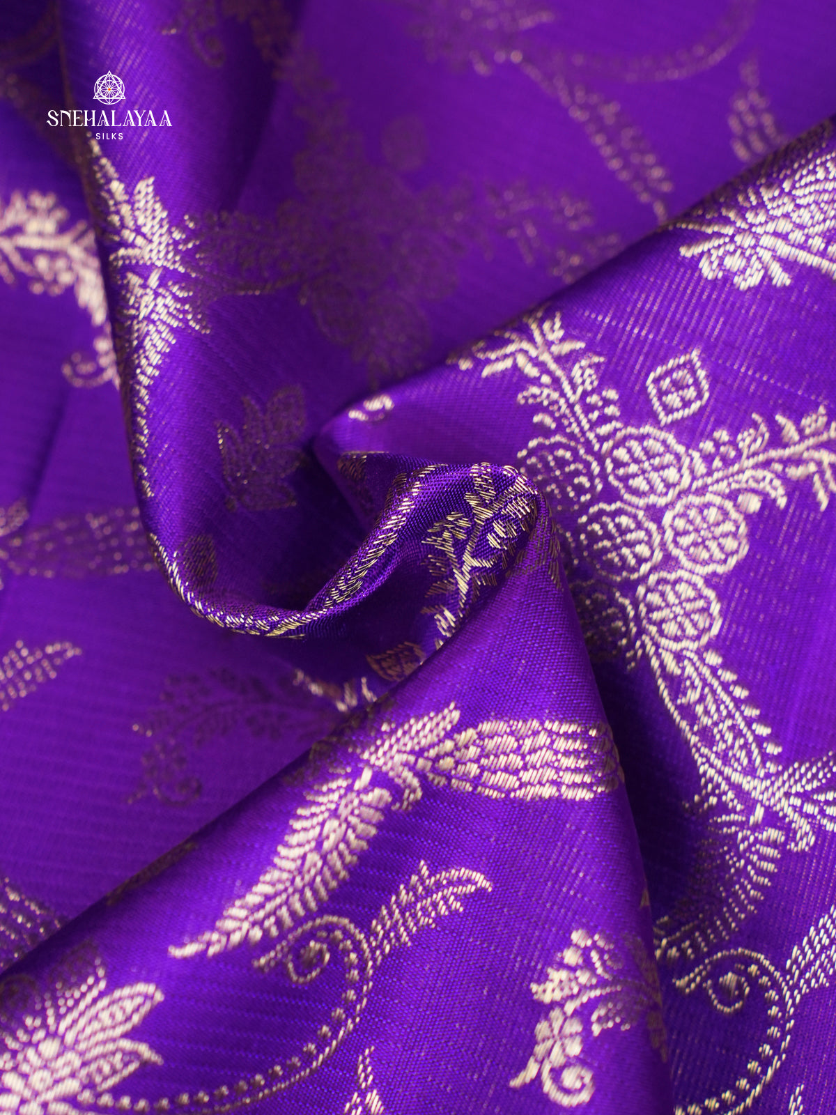 Royal Blue Kanjivaram Silk Saree