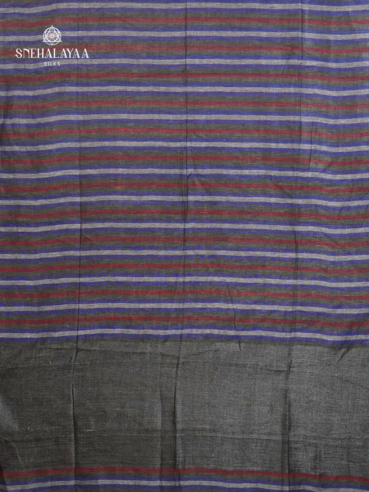 Multicolour Linen Saree