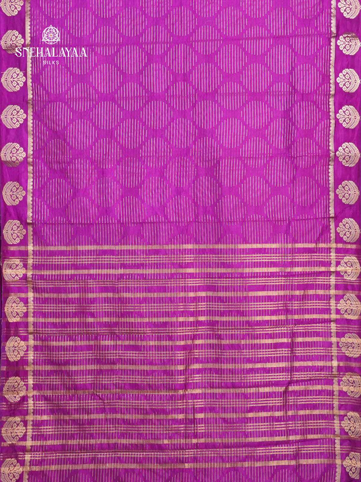 Purple Raw Silk Saree
