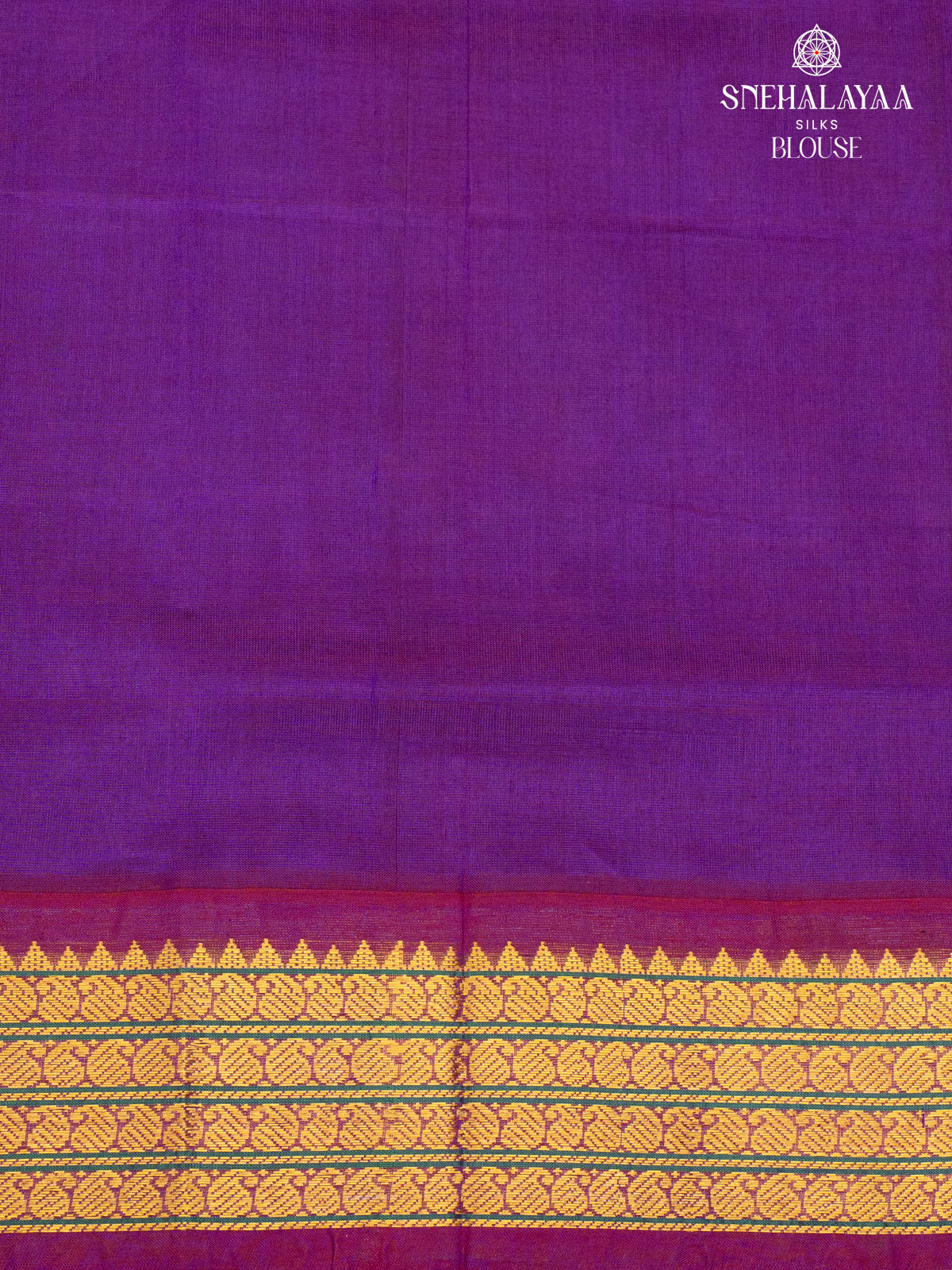 Black Kanchi Silk Cotton Saree