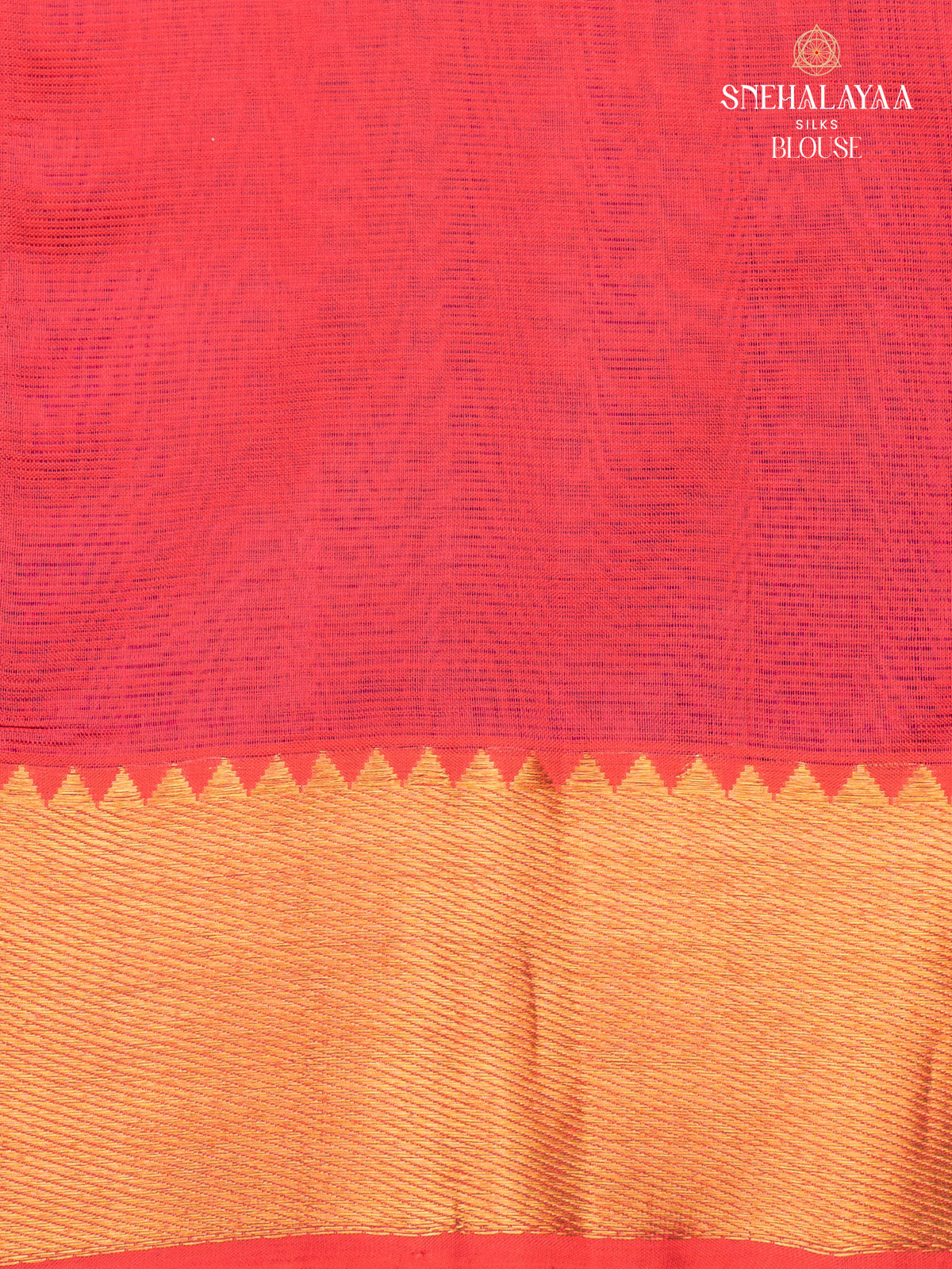Blue Mangalagiri Silk Cotton Saree