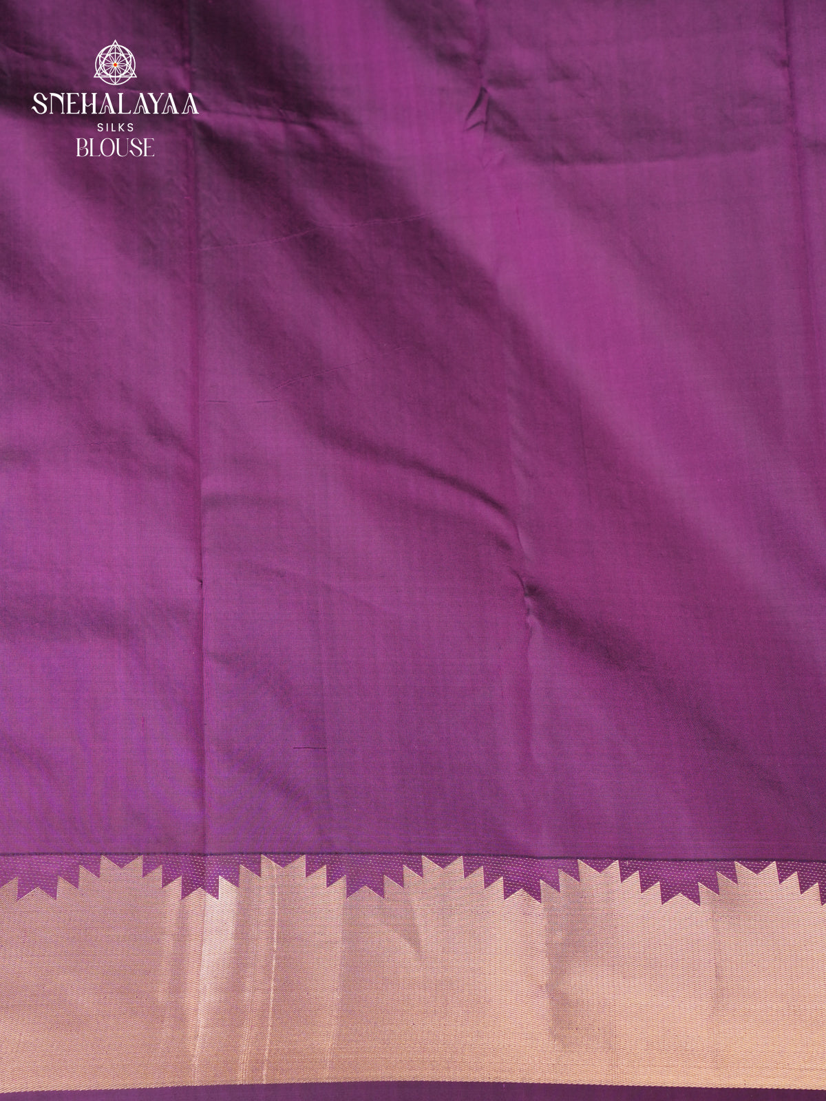 Megenta Kanjivaram Silk Saree
