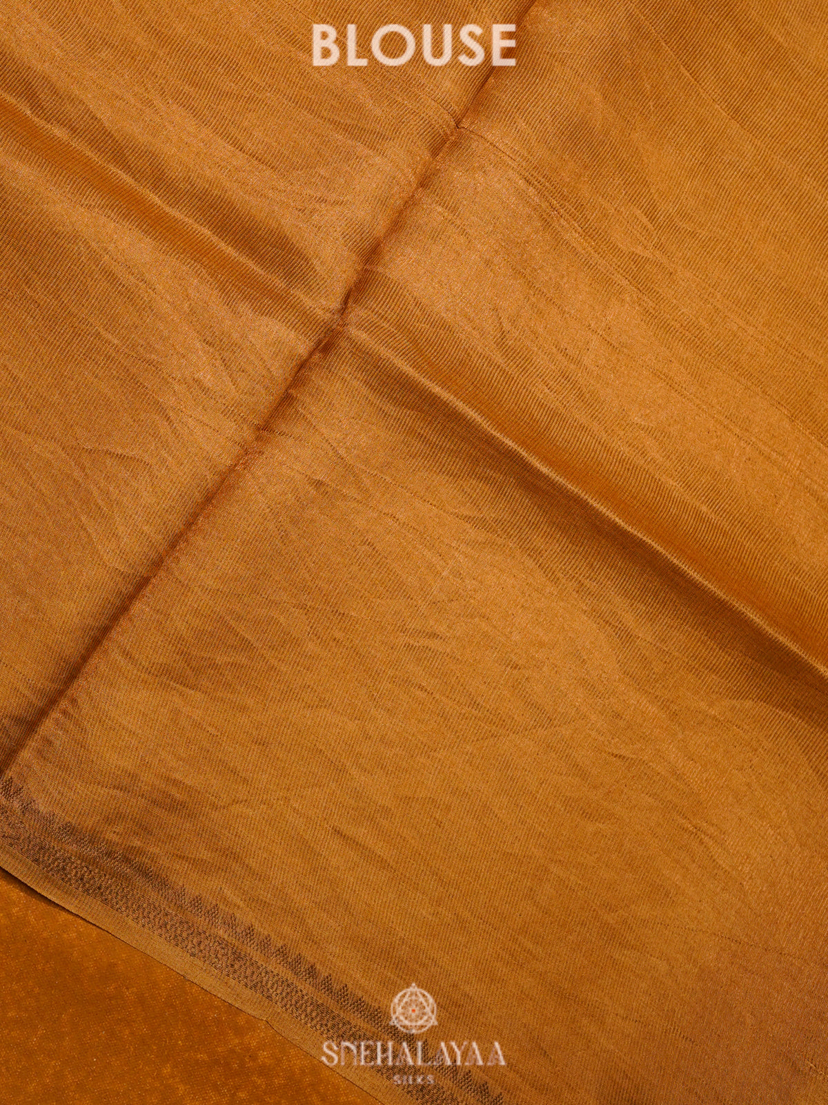 Yellow Tussar Saree
