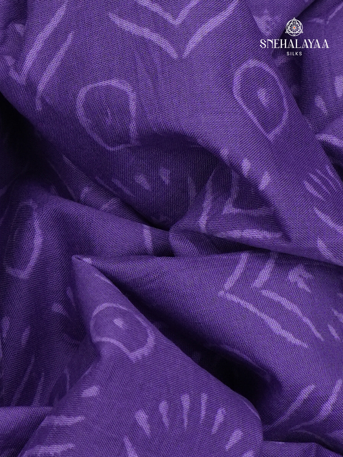 Violet Jaipur Cotton Saree