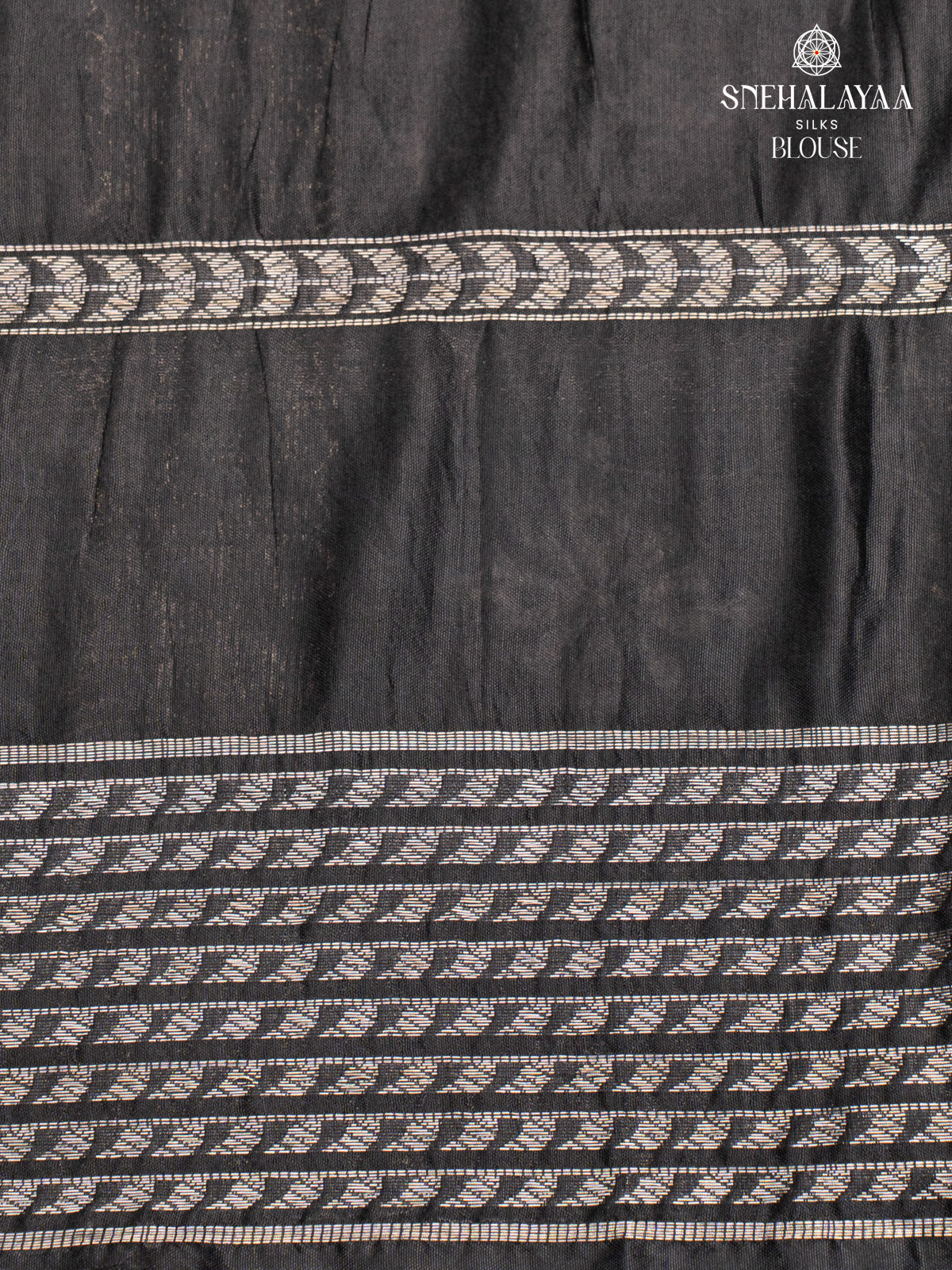 Black Bamboo Silk Saree