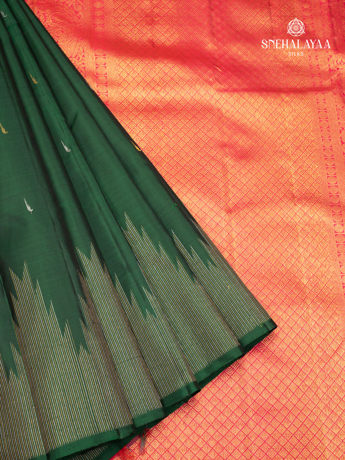 Green Kanjivaram Silk Saree