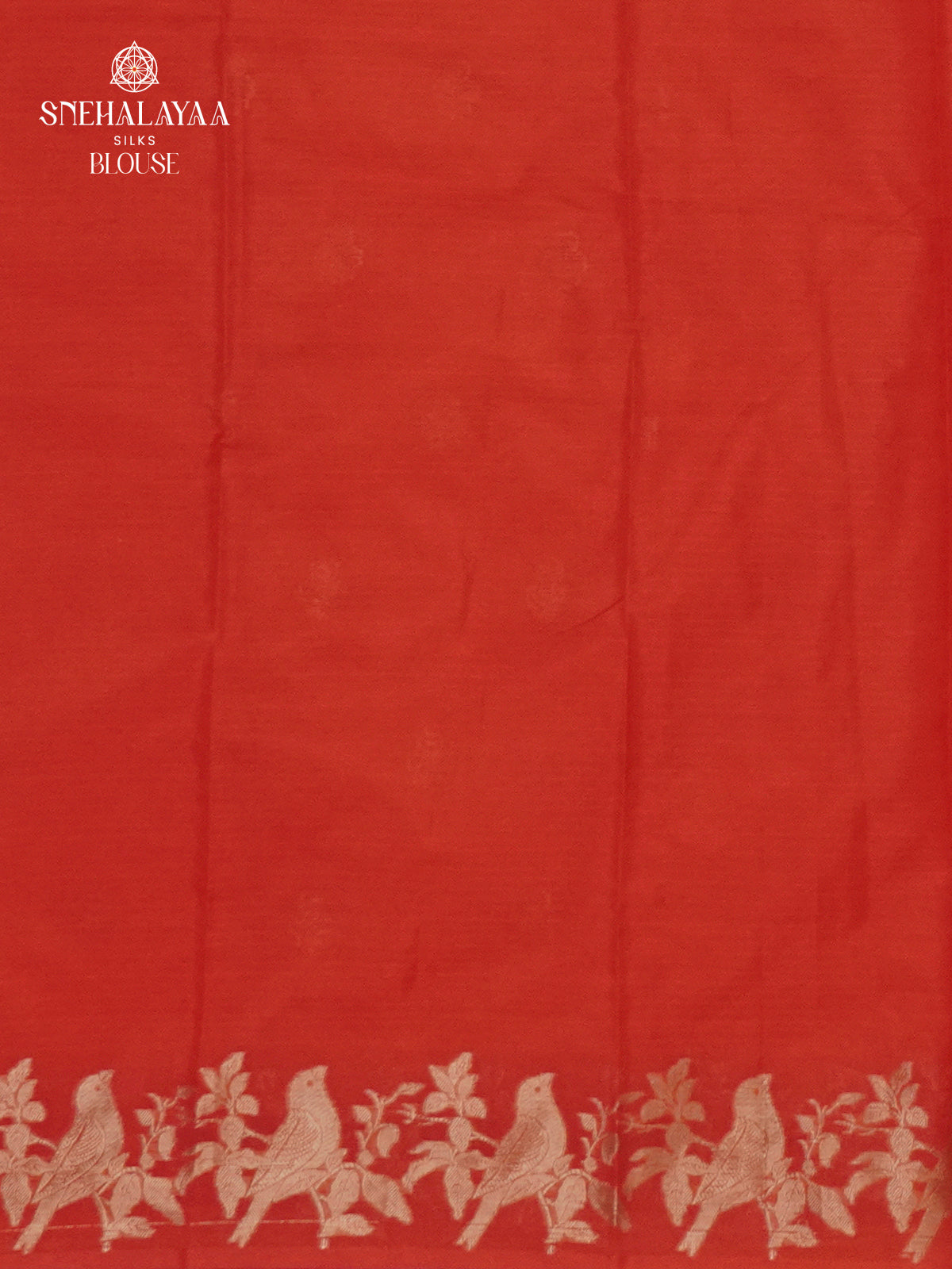 Rust Orange Kota Saree