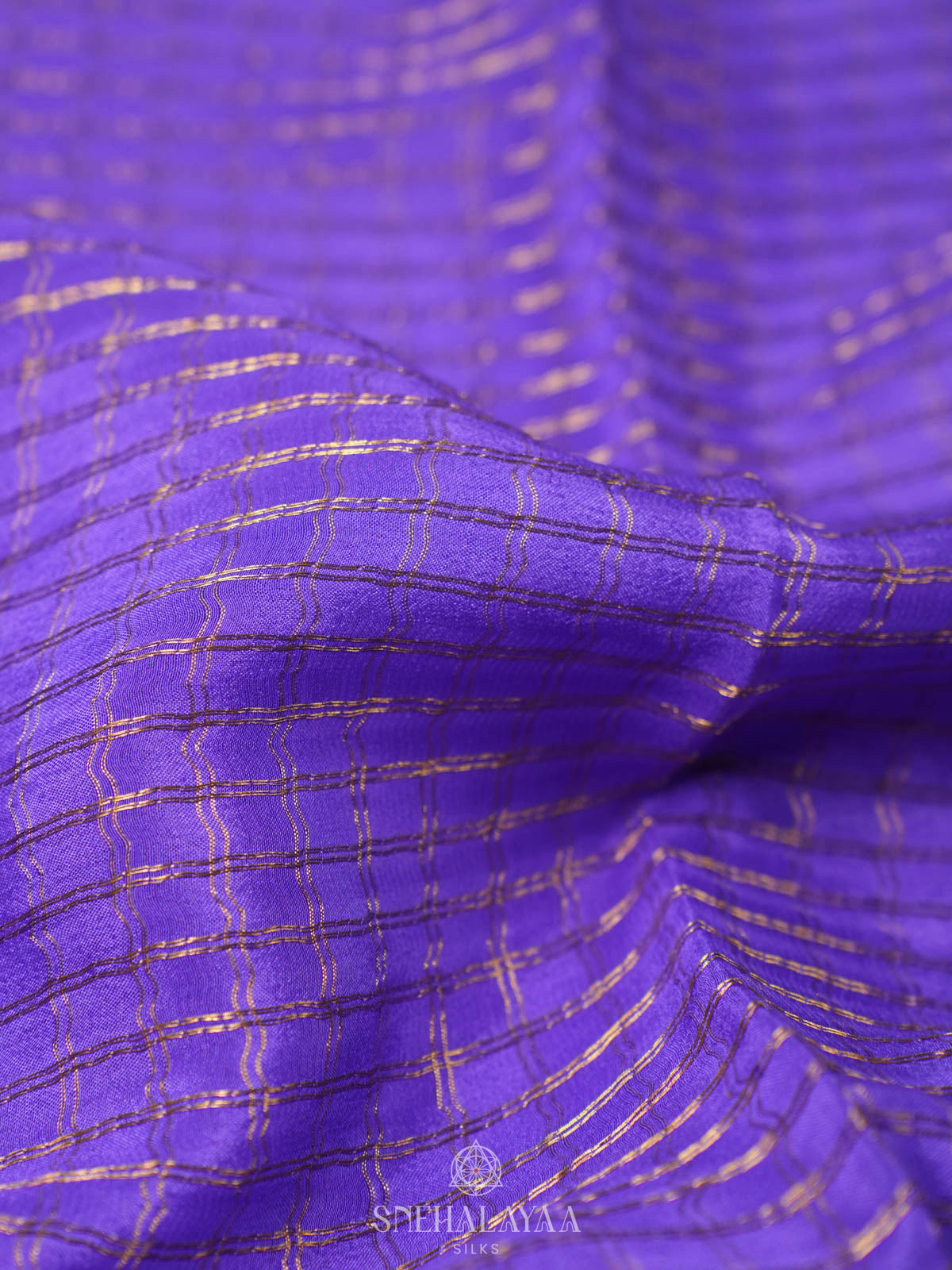 Royal Purple Mysore Silk Saree