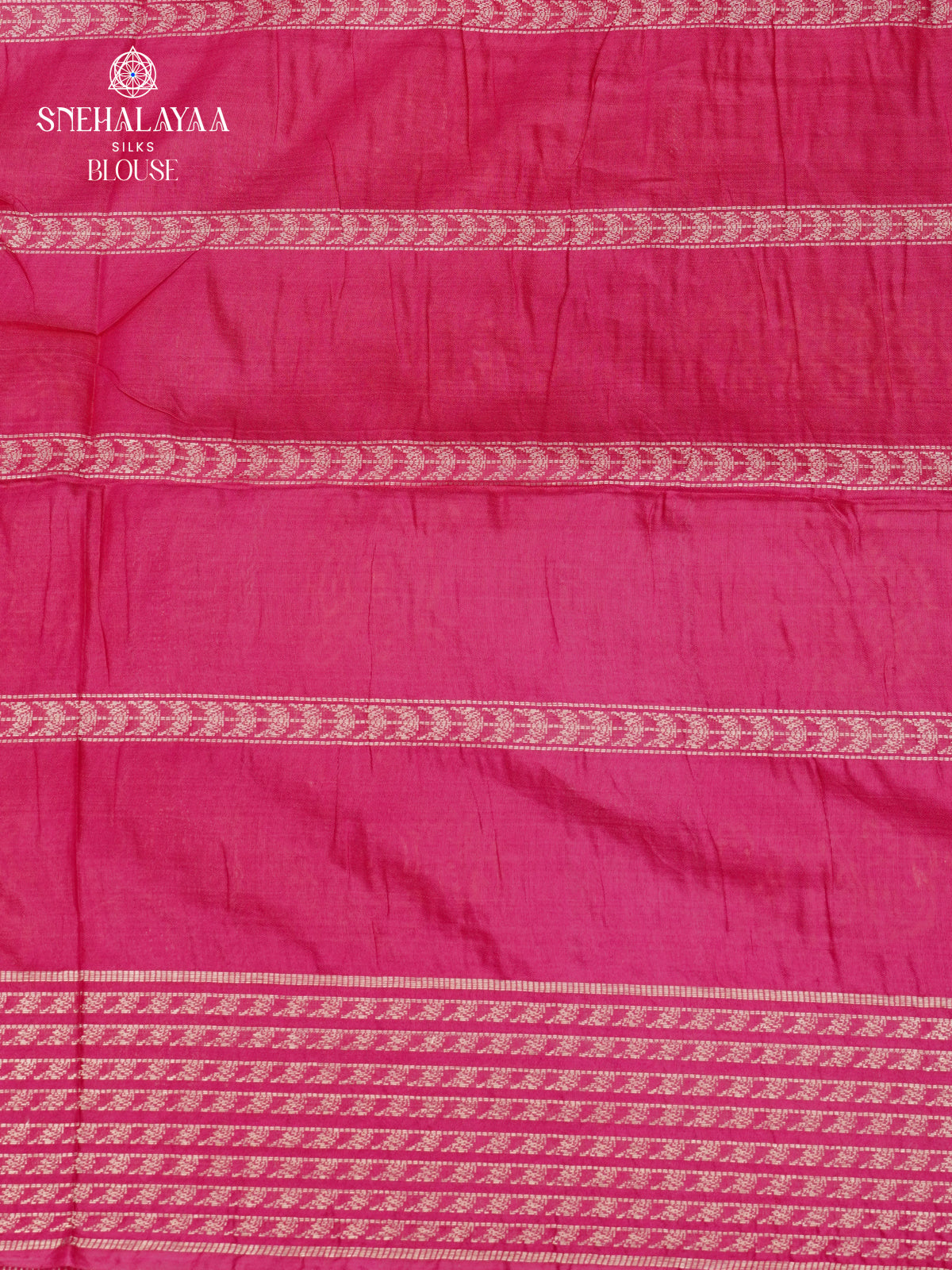 Rani Pink Bamboo Silk Saree