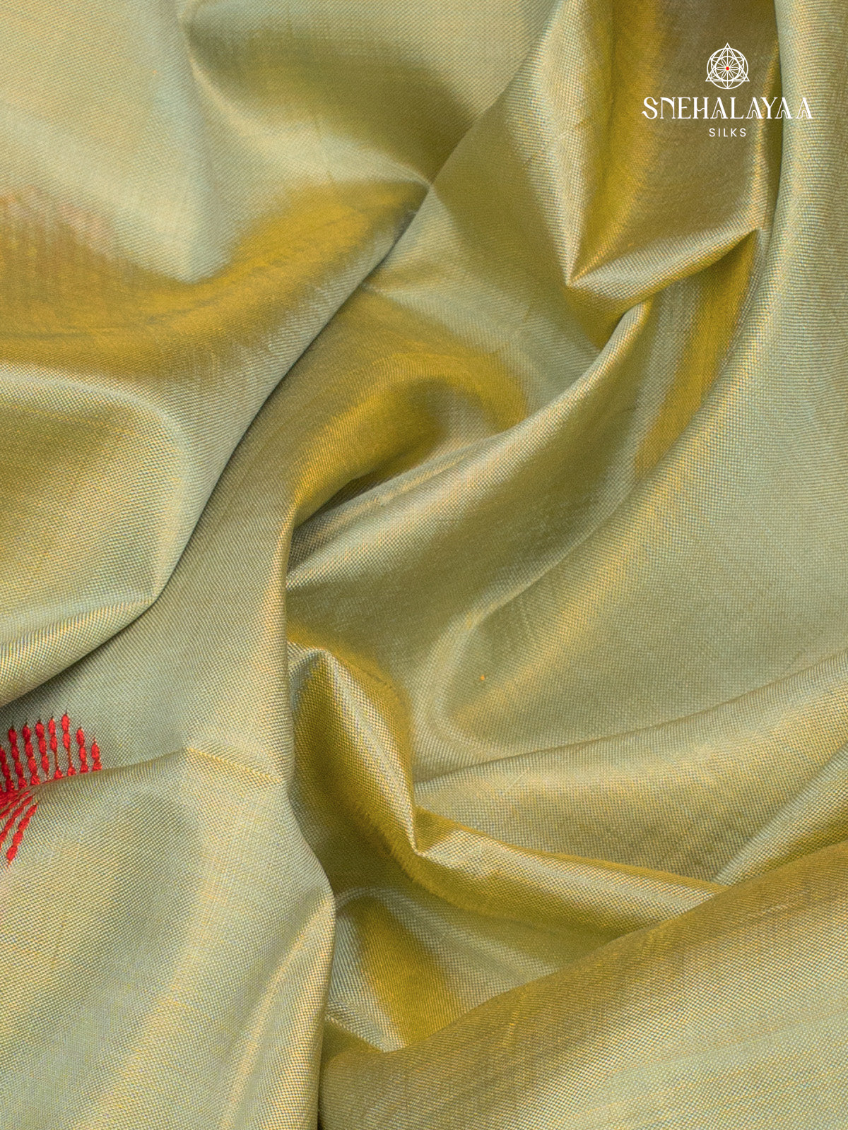 Green Katan Silk Saree