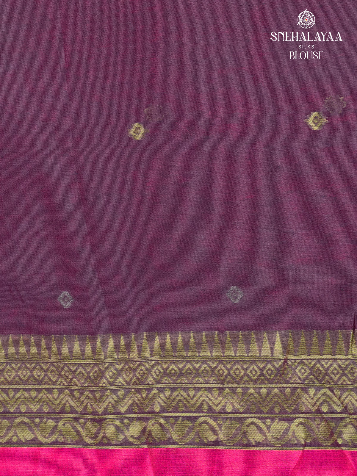 Rani Pink Munga Cotton Saree