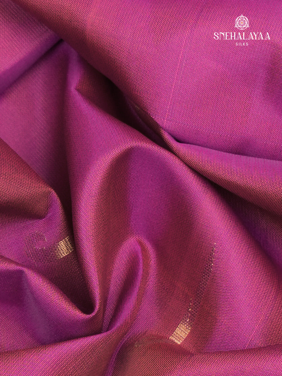 Plum kanjivaram Soft Silk Saree
