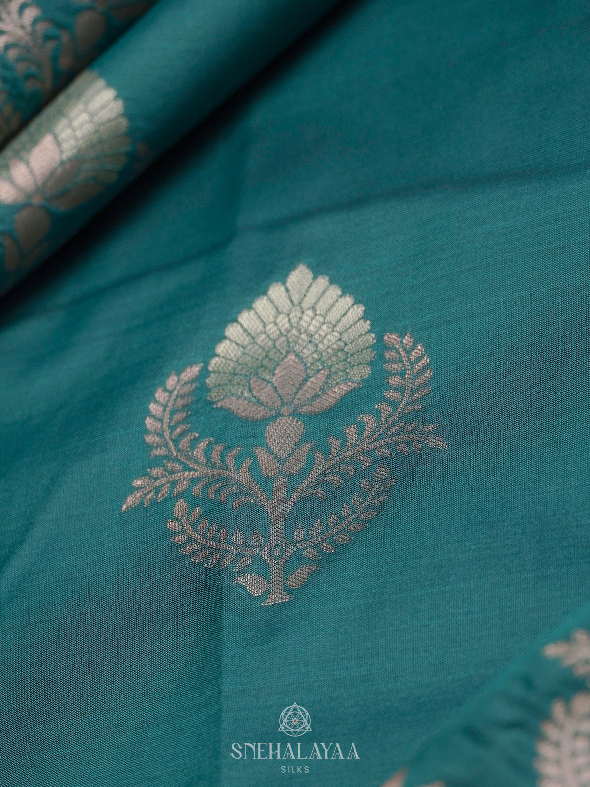 Blue Banaras Saree
