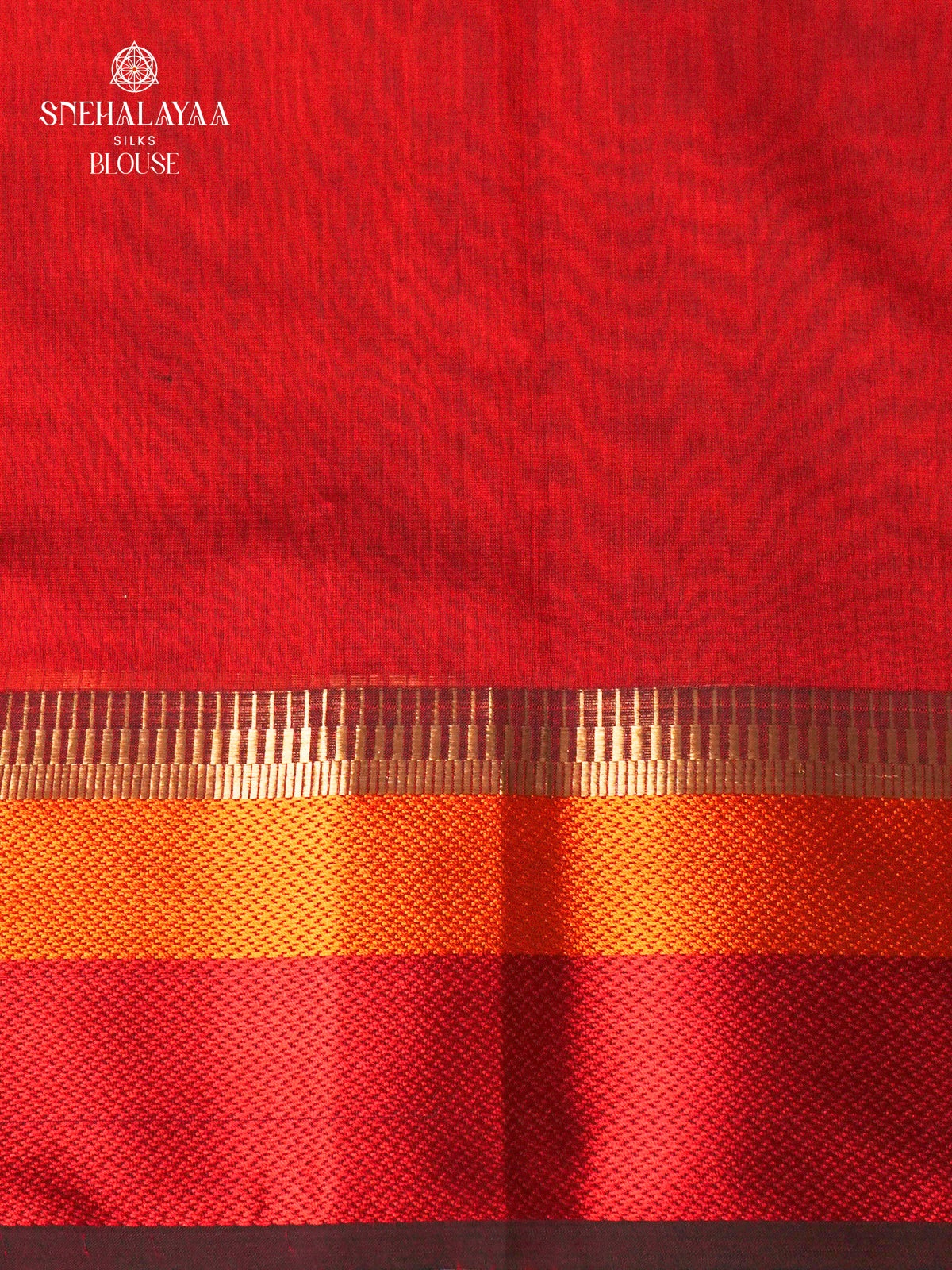 Forest Green Maheshwari Silk Cotton Saree