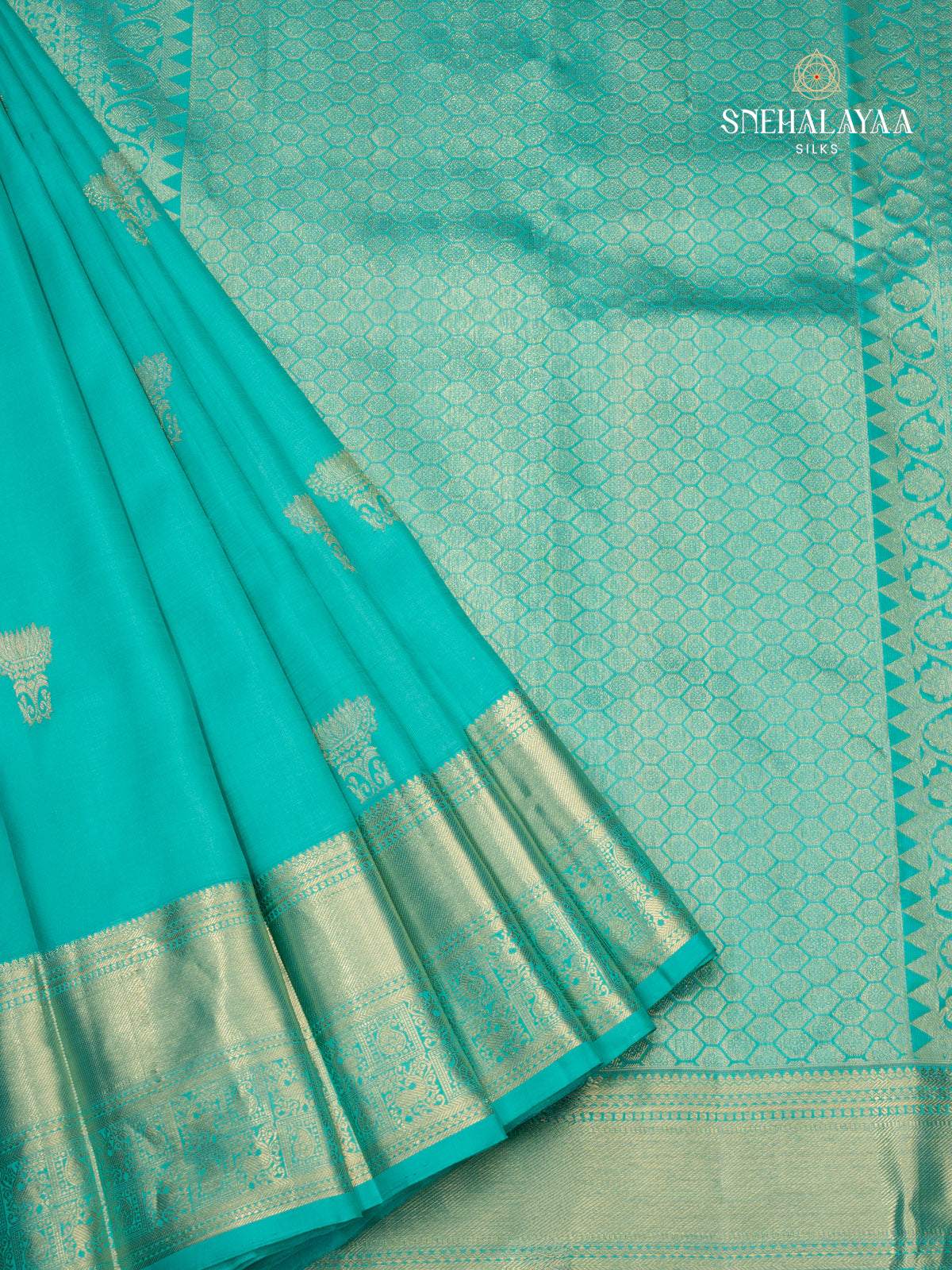 Blue Kanjivaram Silk Saree