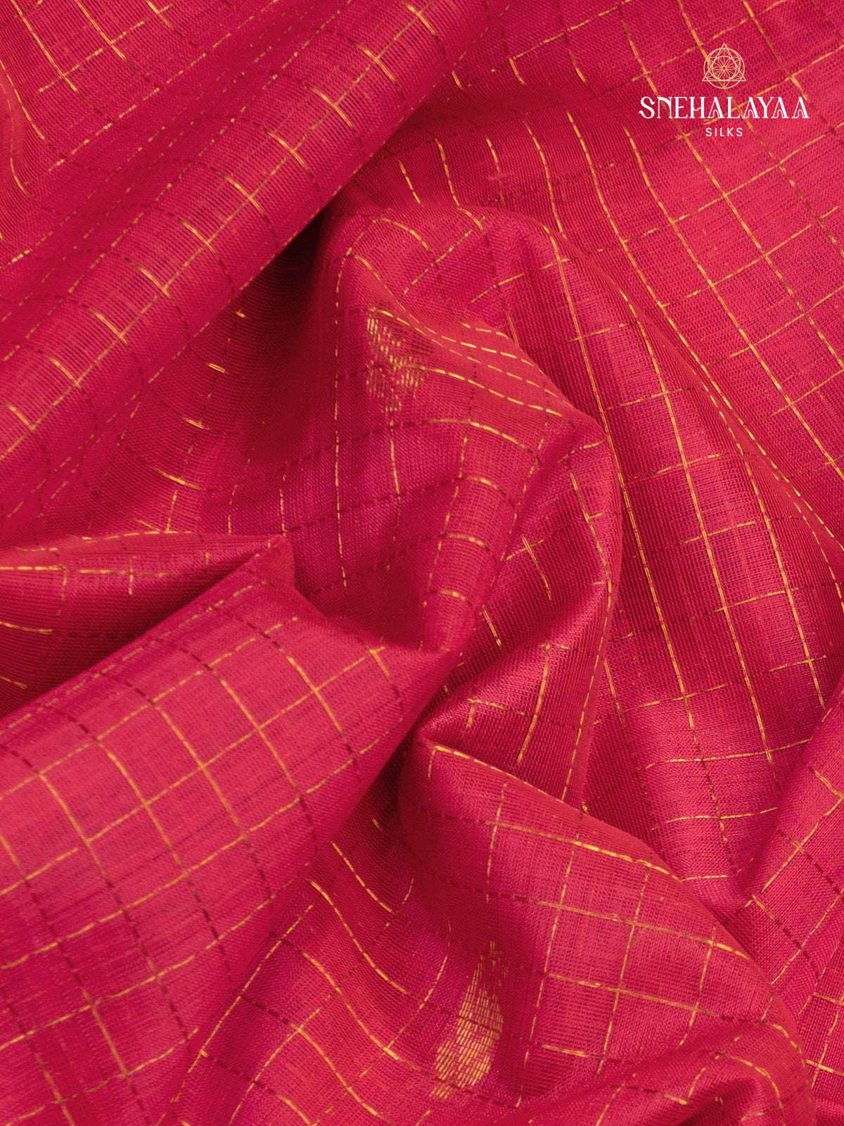 Pink Kanchi Silk Cotton Saree