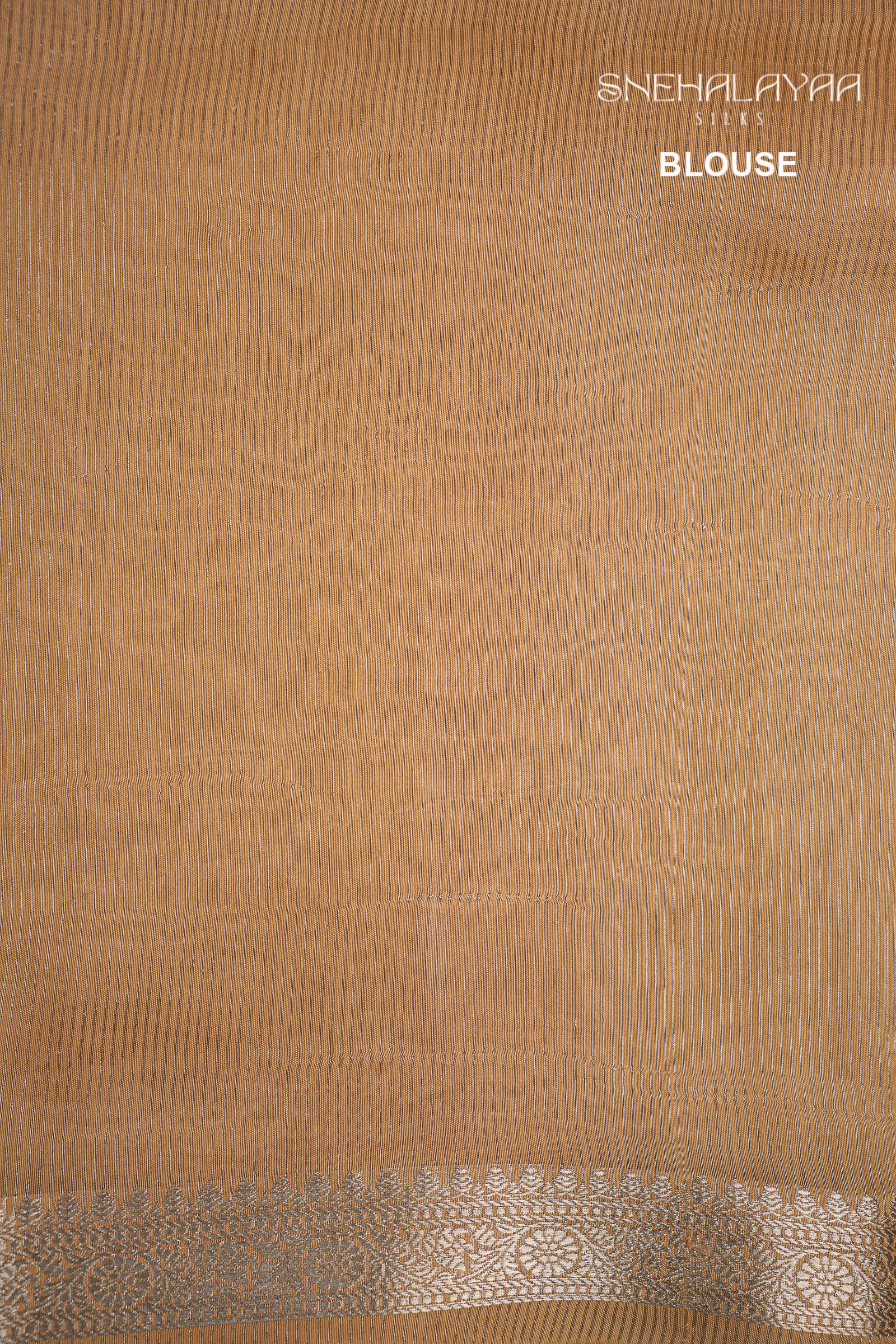 Beige Chanderi Saree