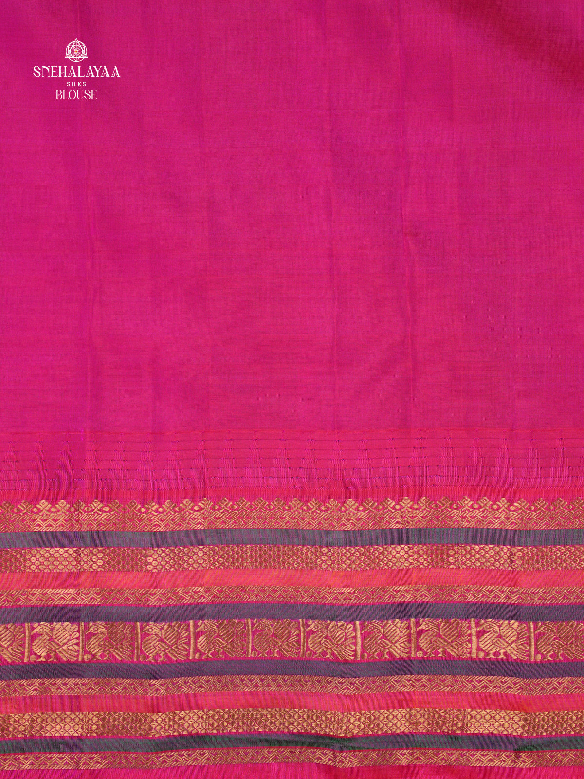 Green Gadwal Silk Saree