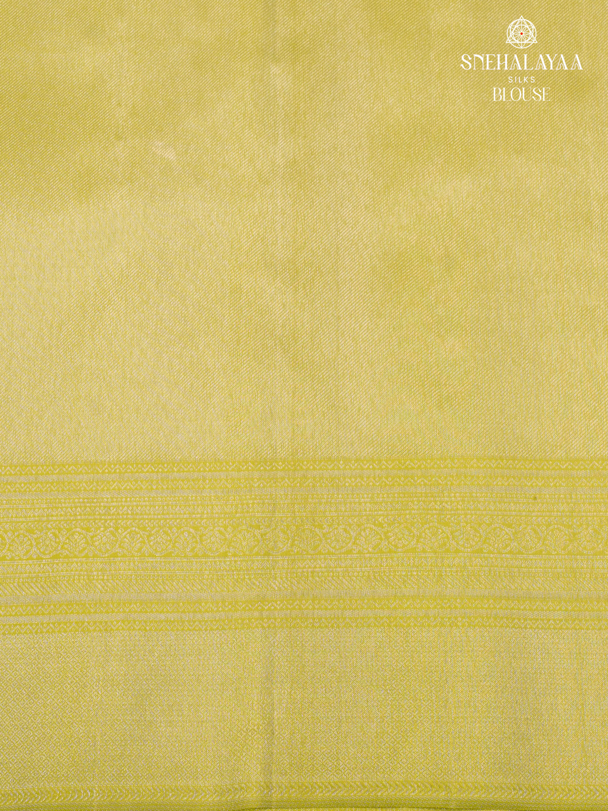 Lime Green Kanjivaram Silk Saree