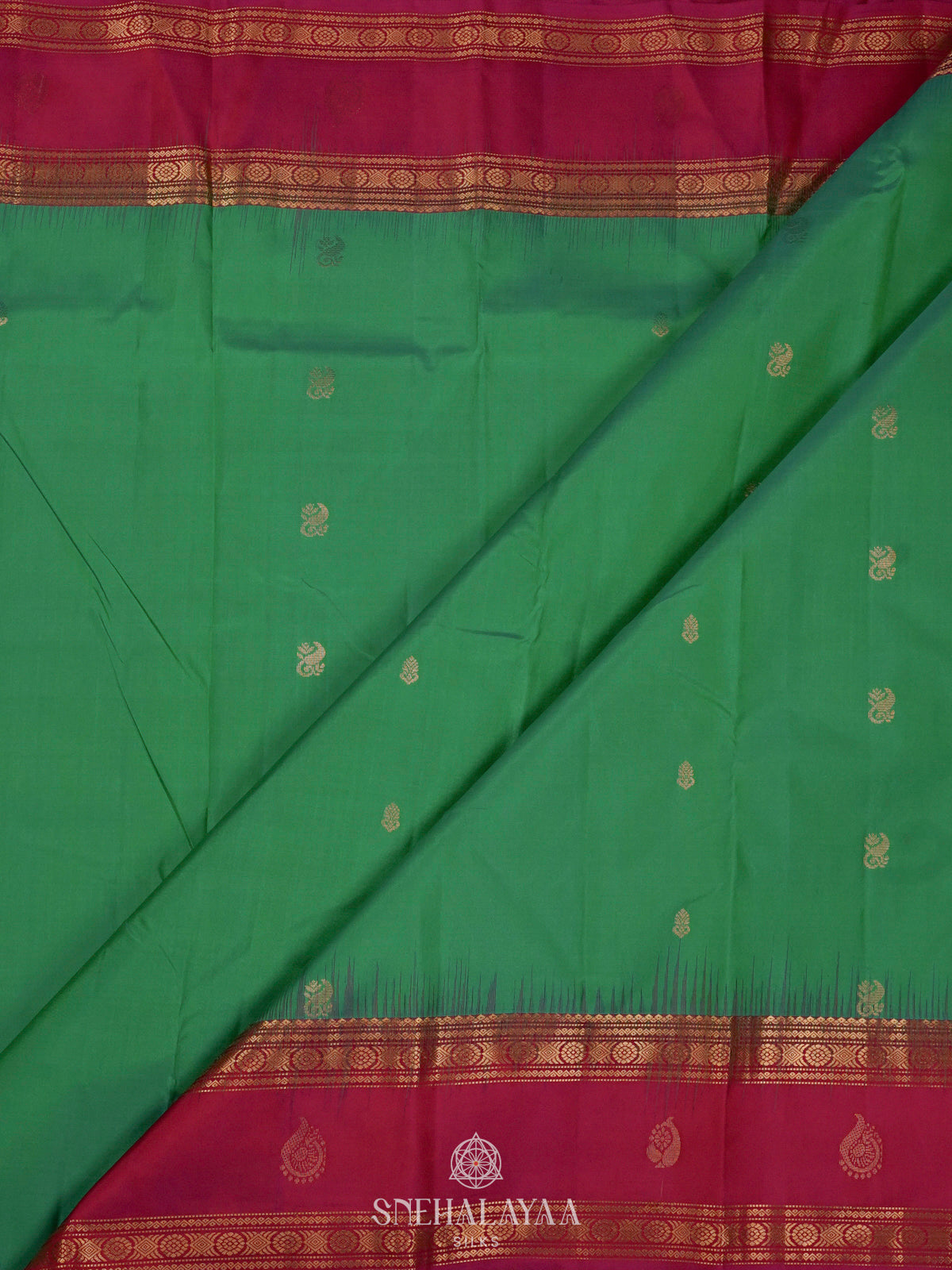 Green Kanjivaram Silk Saree