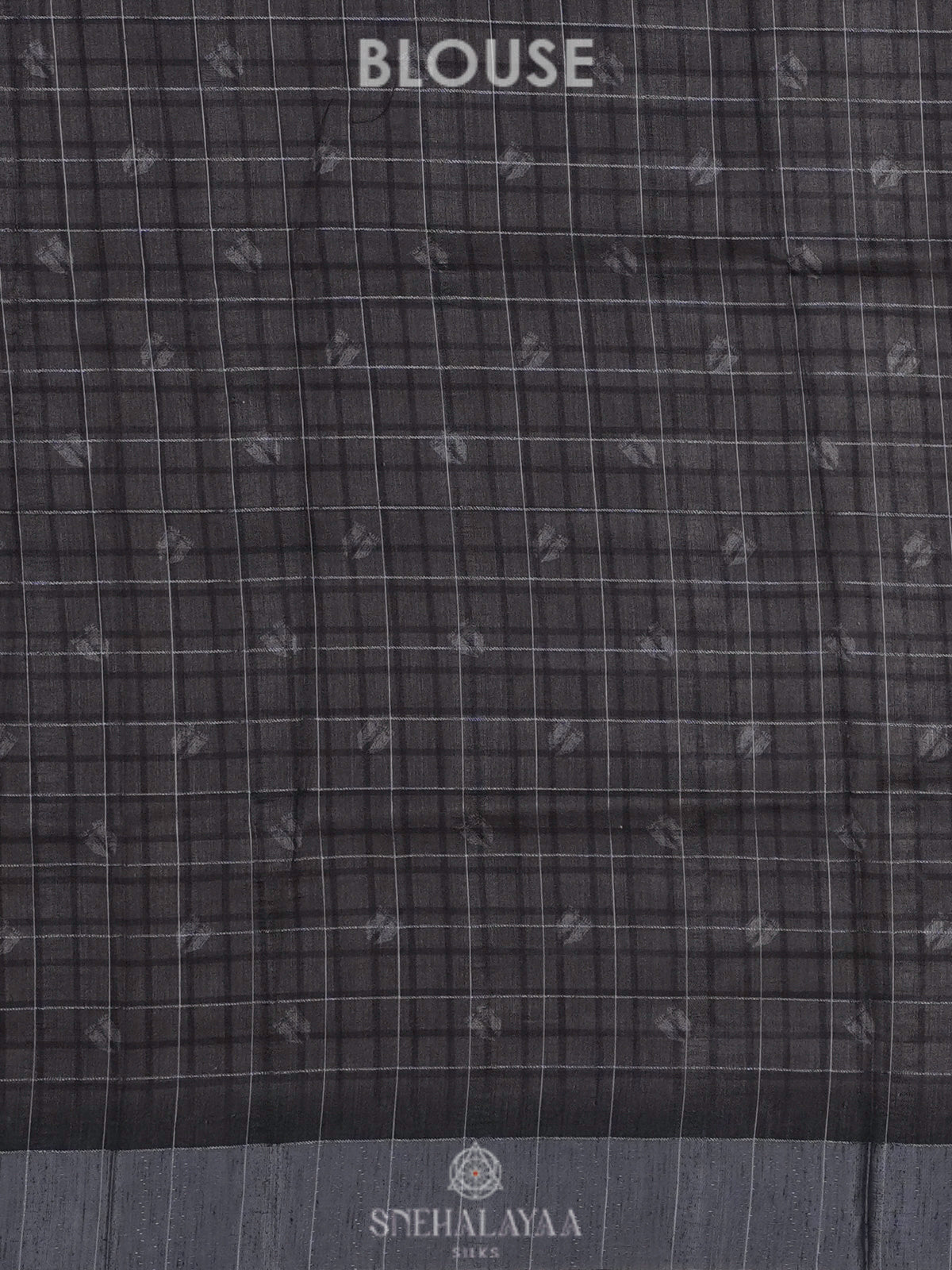 Black Tussar Saree