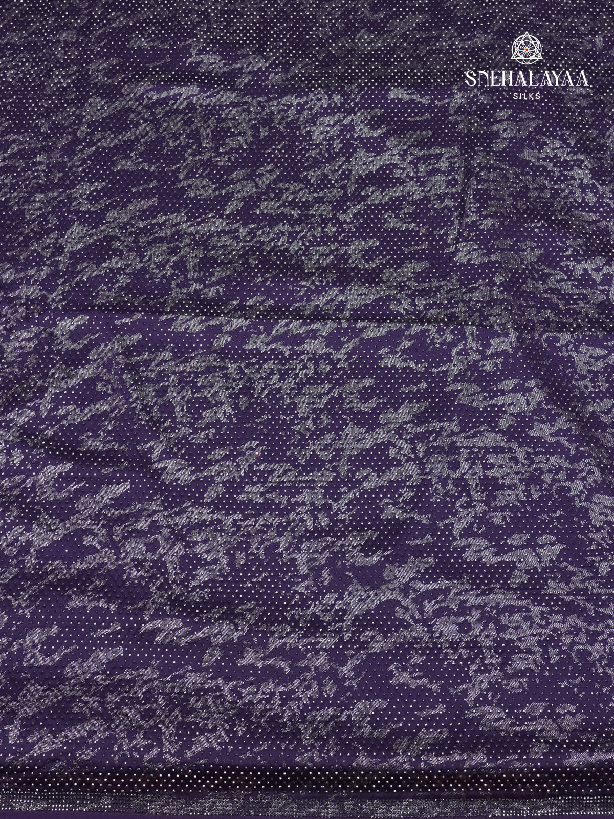 Navy Blue Designer Saree