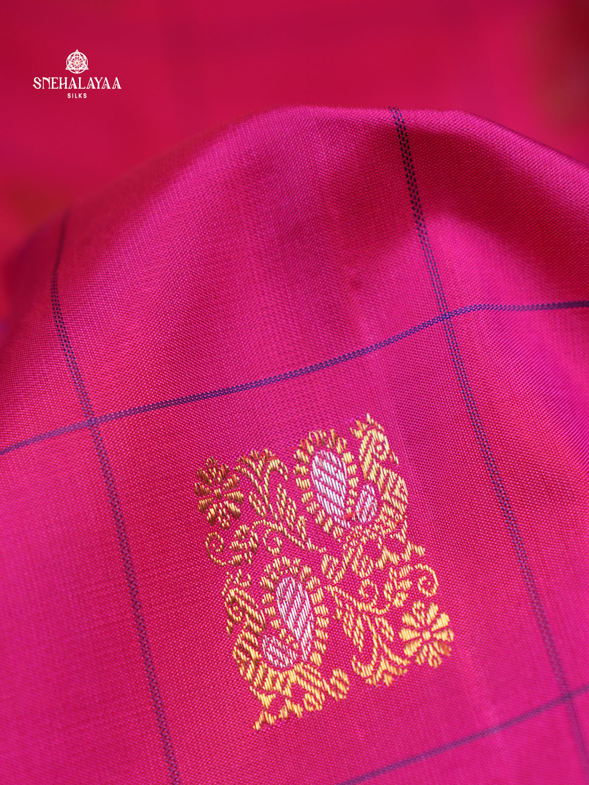 Pink Kanjivaram Silk Saree