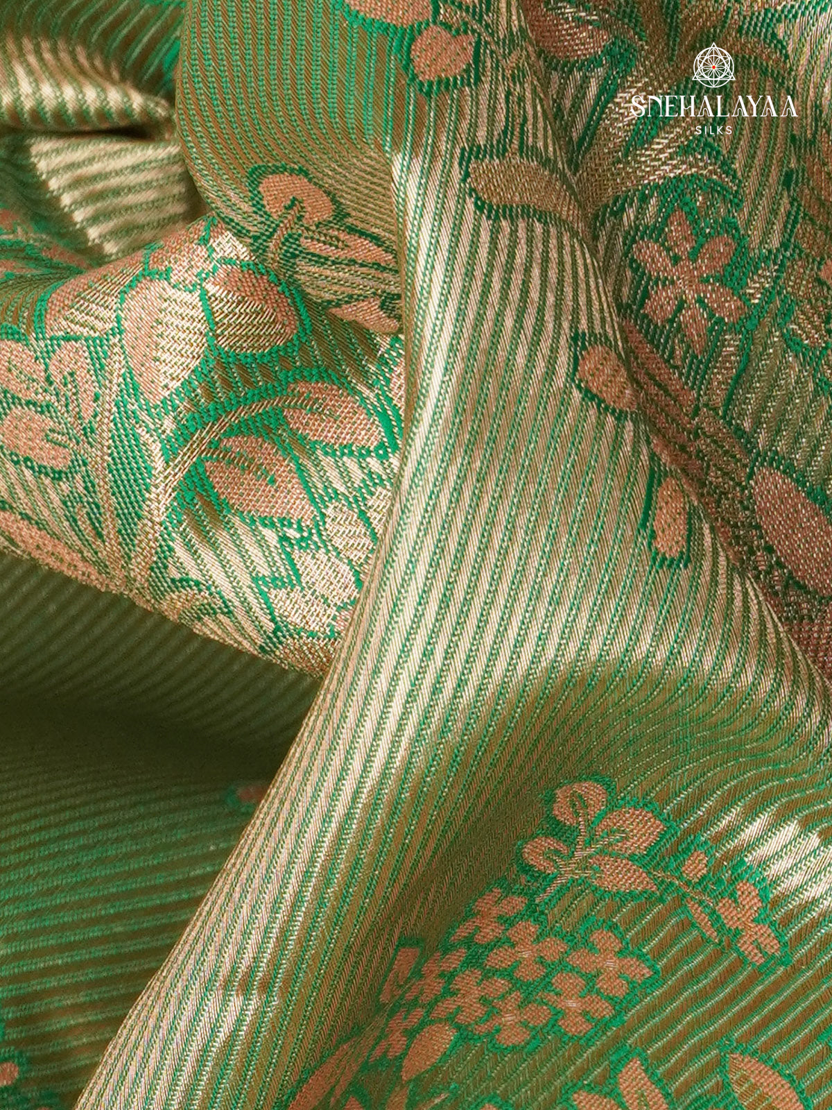 Green Art Silk Saree