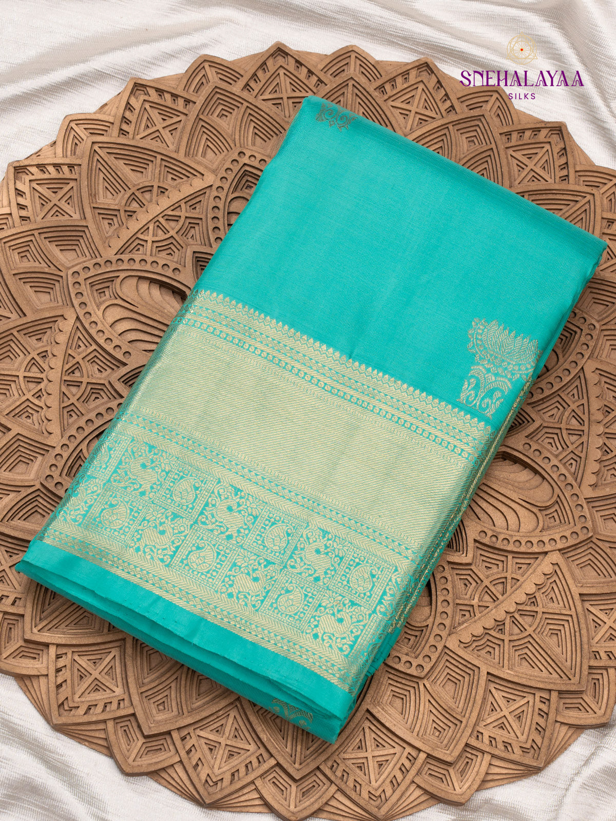 Blue Kanjivaram Silk Saree