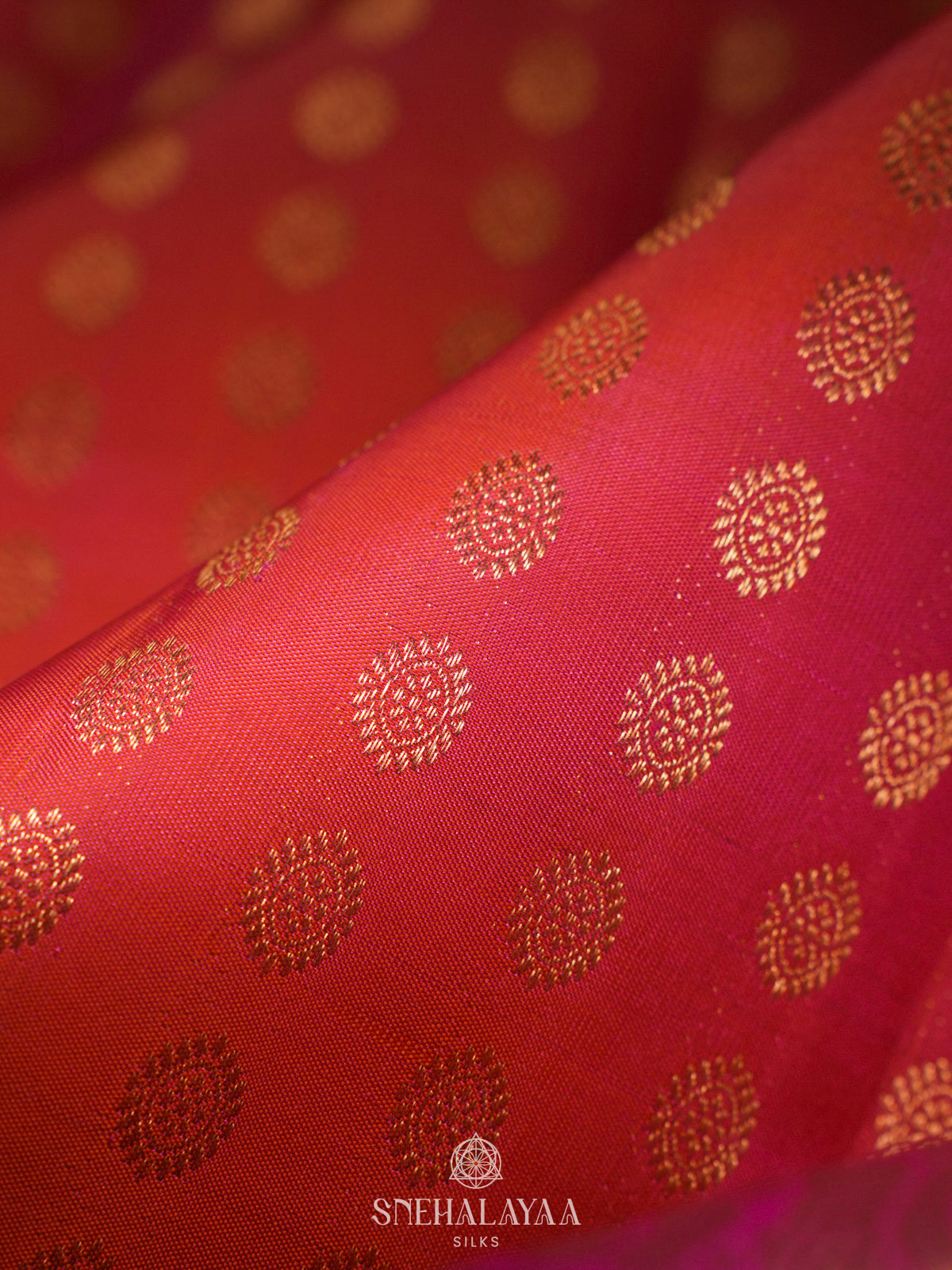 Rani Pink Kanjivaram Silk Saree