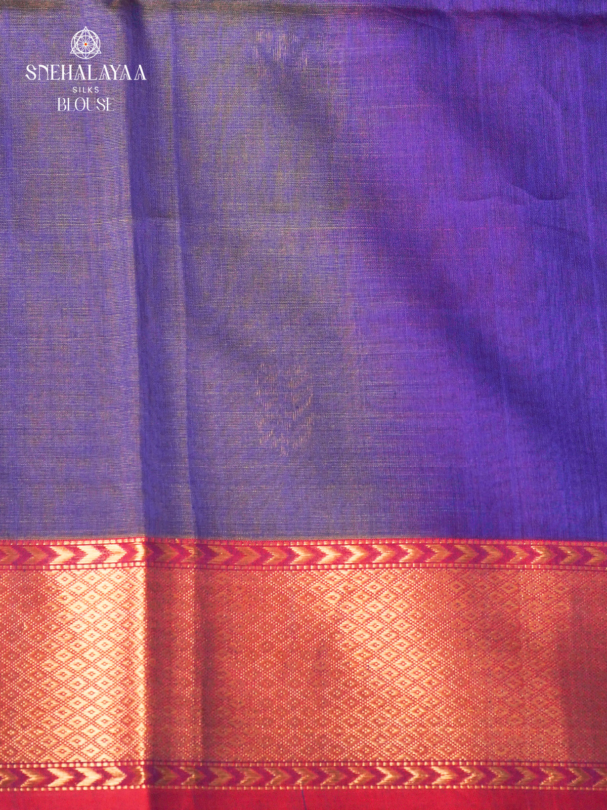 Blue Maheshwari Silk Cotton Saree