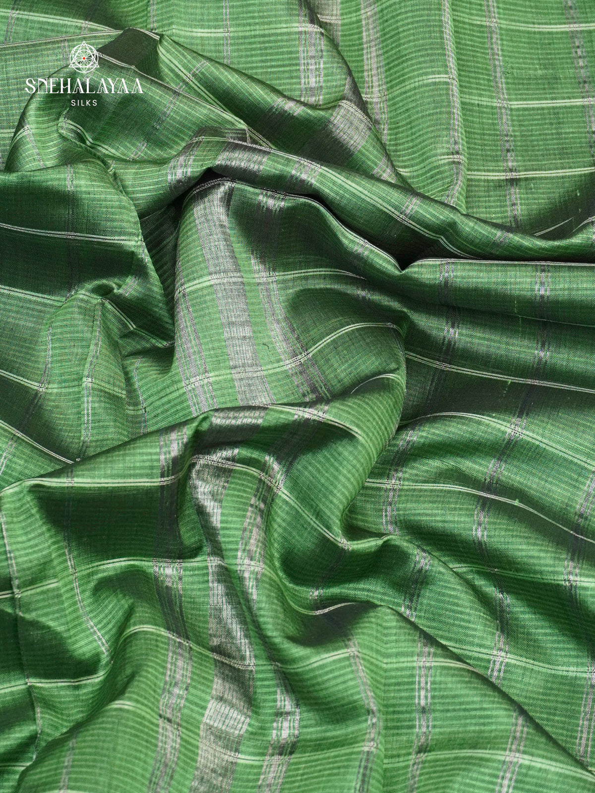 Green Mangalagiri Silk Cotton Saree