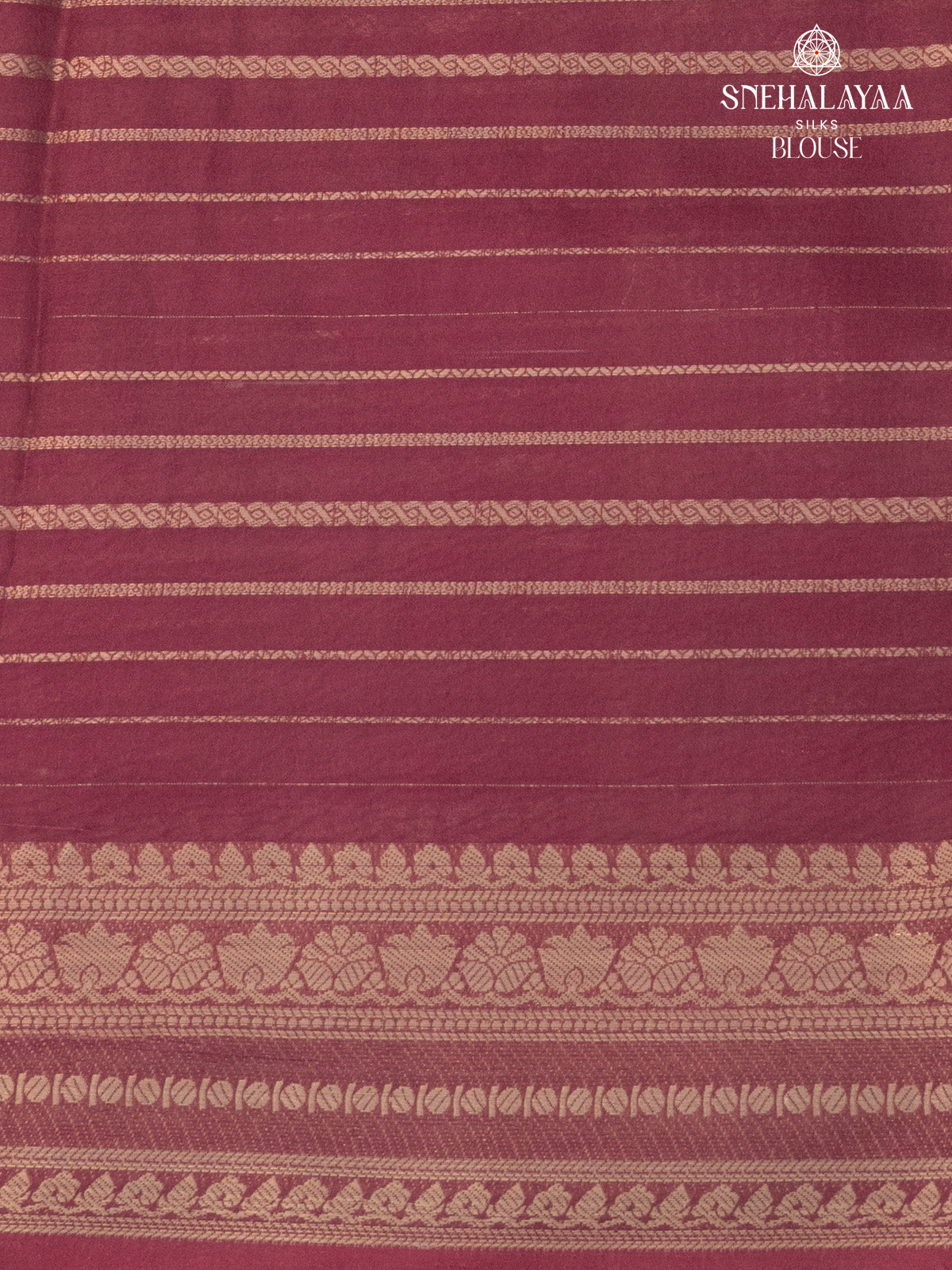 Sage Green Printed Mysore Silk Saree