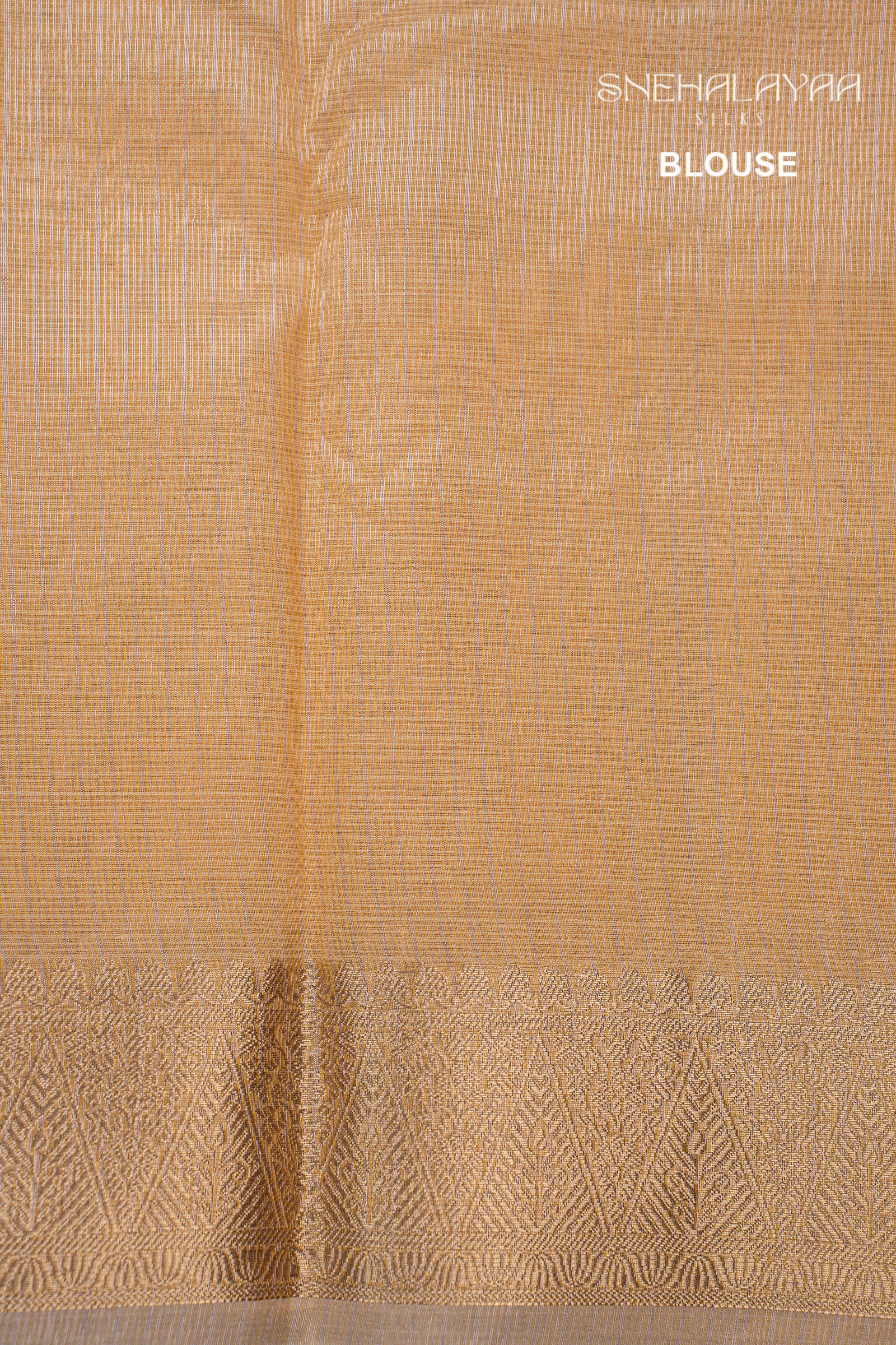 Cream TISSUE KOTA EMBROIDERY Saree