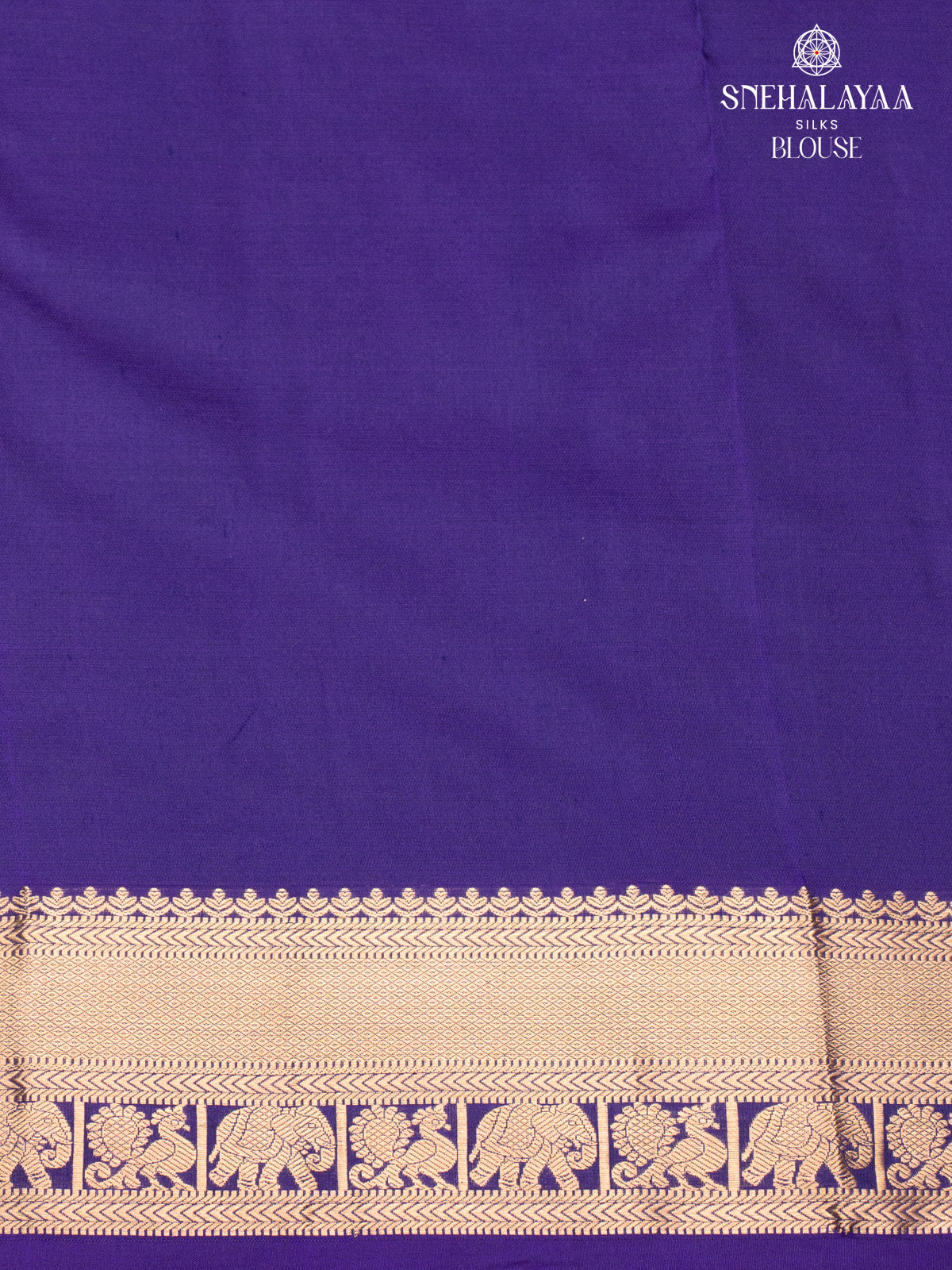 Blue Kanjivaram Silk Saree