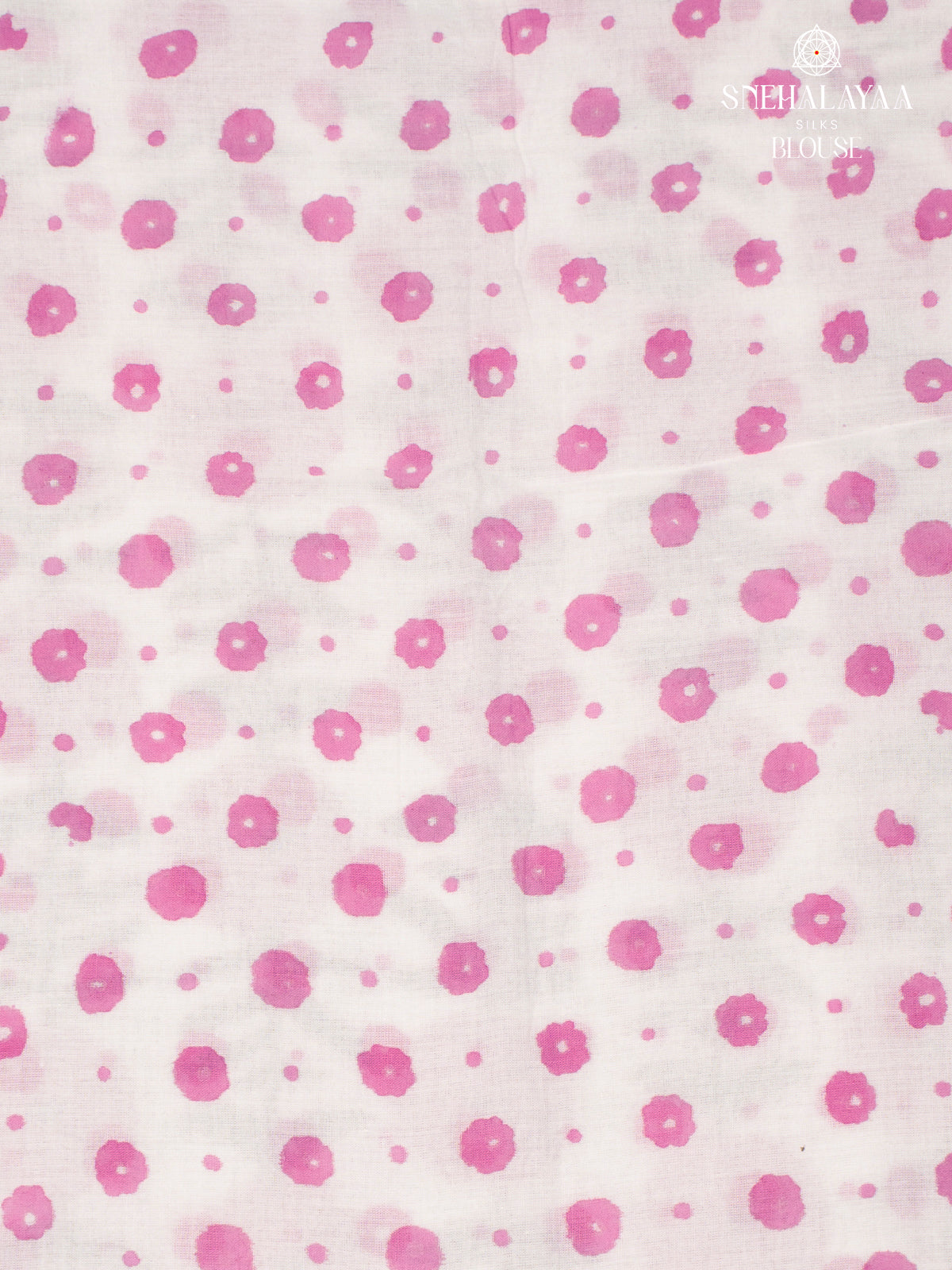 White Jaipur Cotton Saree