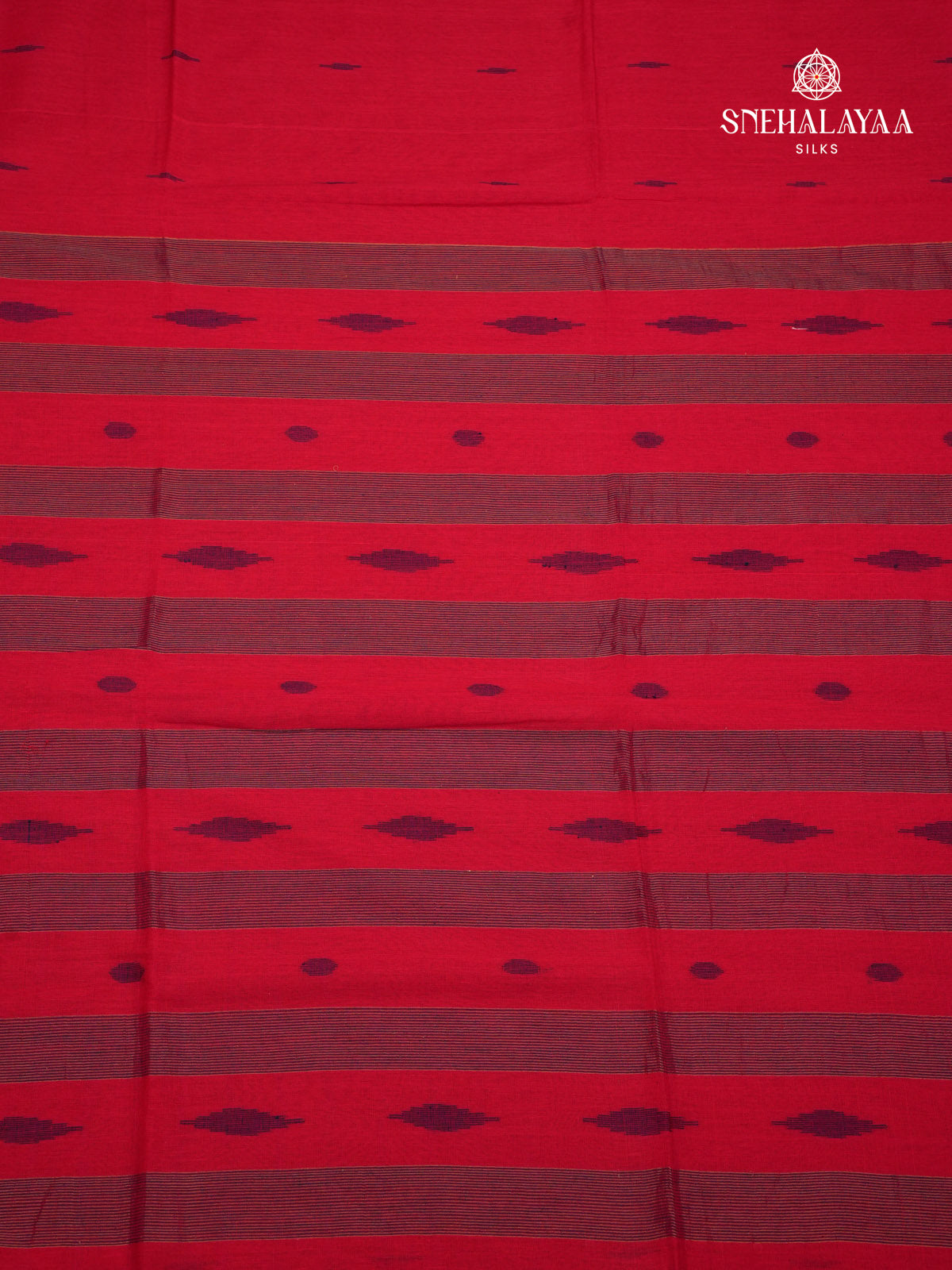 Rani Pink Khadi Cotton Saree