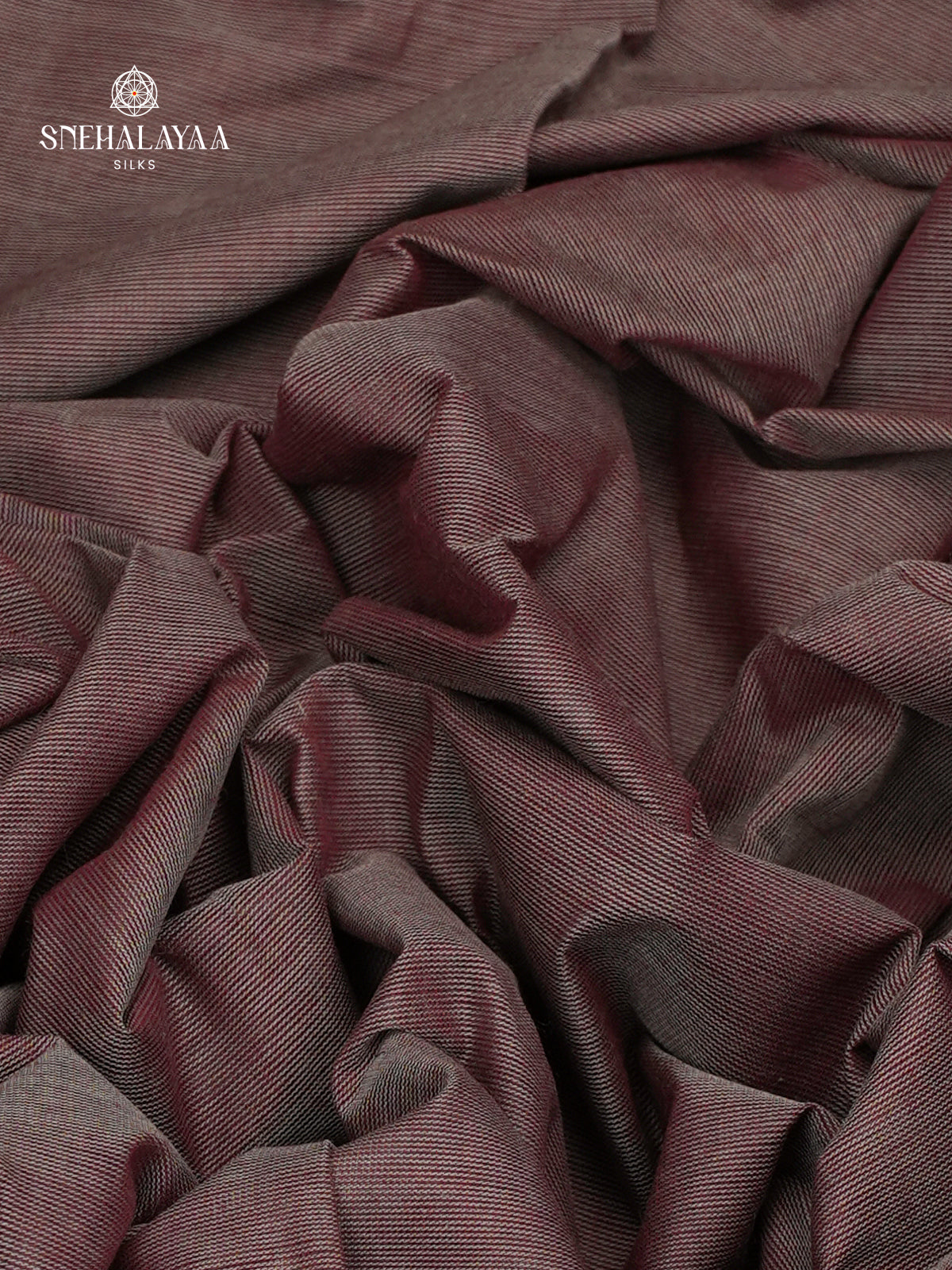 Smoky Mauve Chettinad Cotton Saree