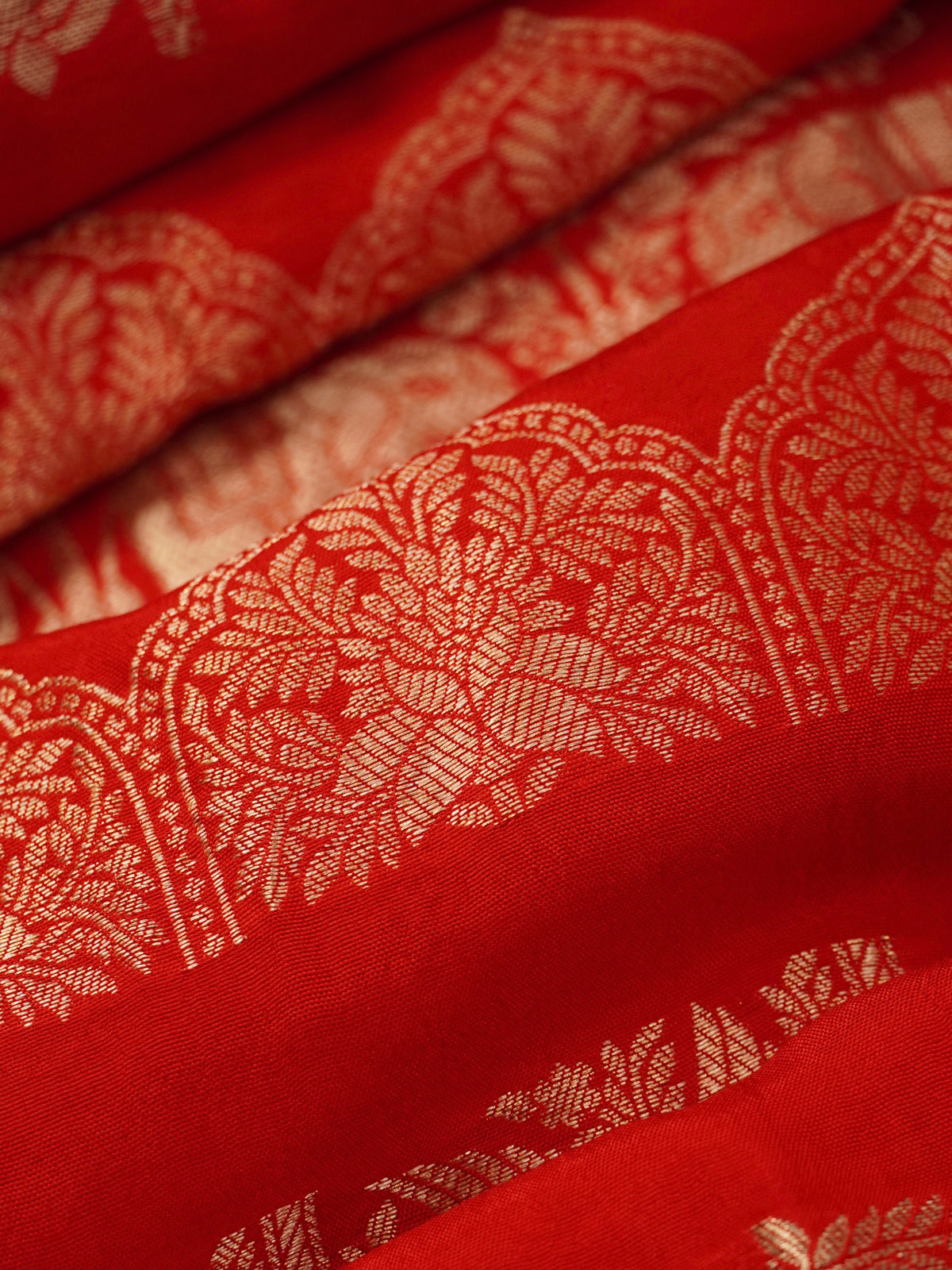 Red Banaras Silk Saree