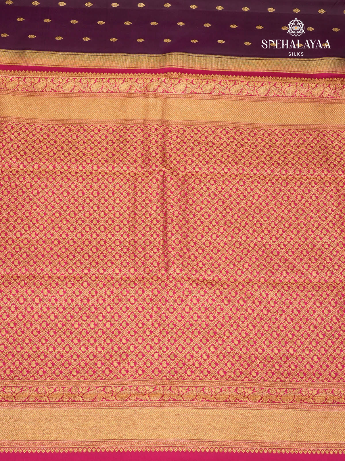 Coffee Brown Kanjivaram Silk Saree