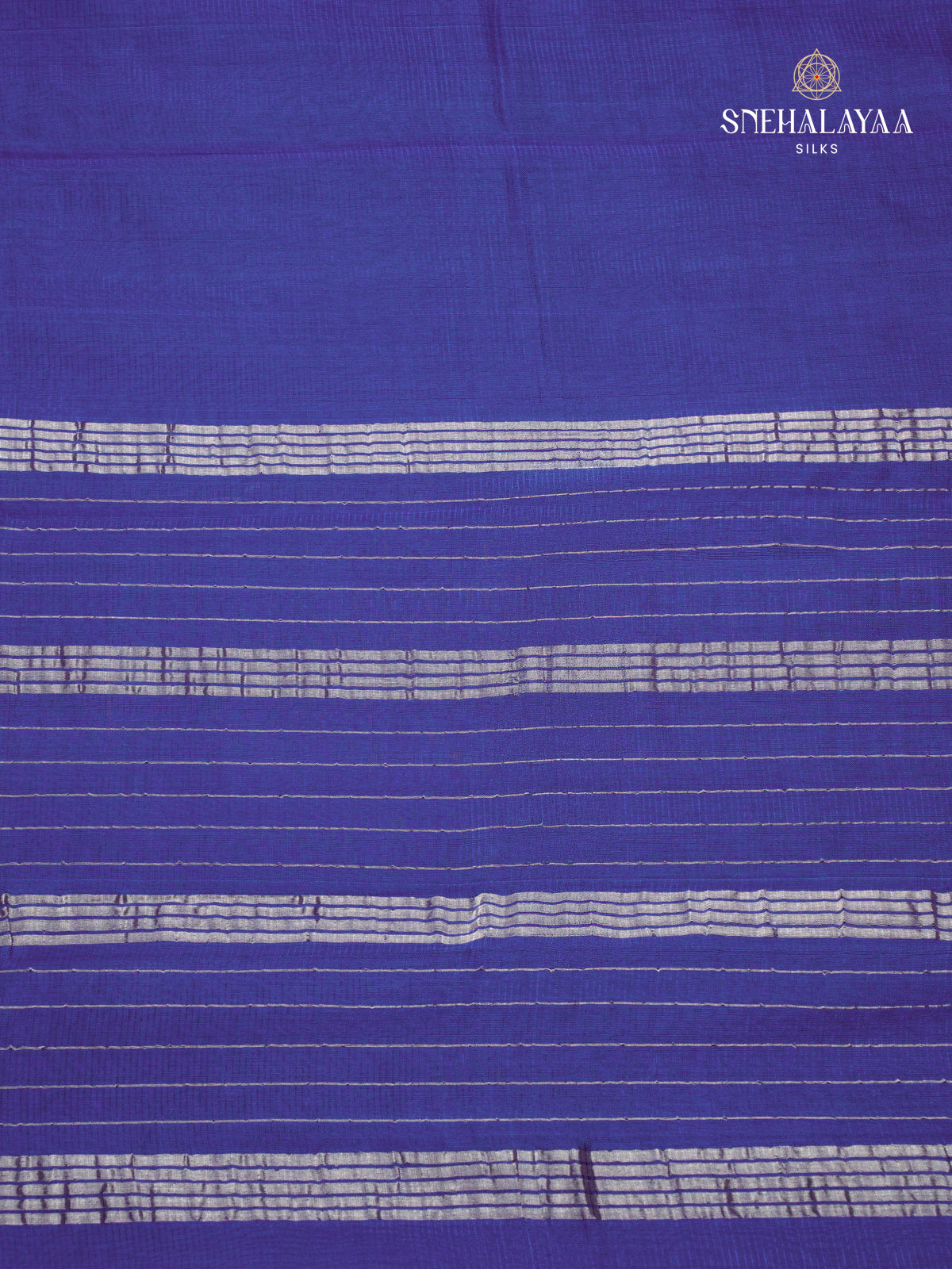 Blue Mangalagiri Silk Cotton Saree