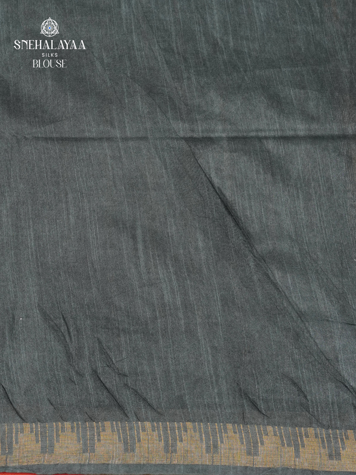 Grey Bamboo Silk Saree