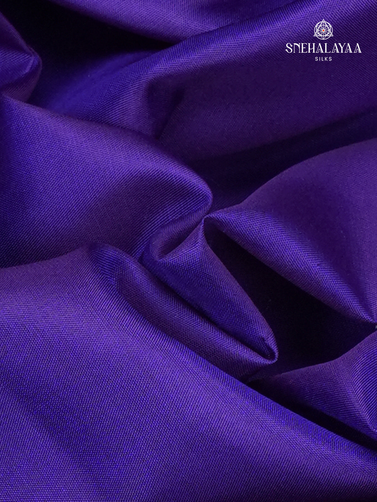 Violet Kanjivaram Silk Saree