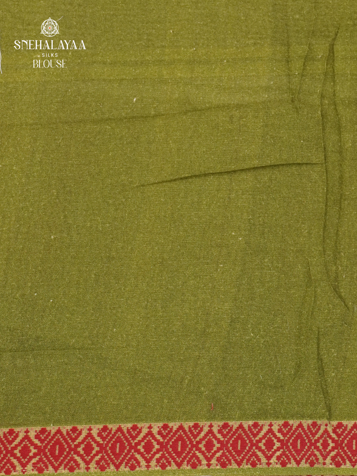 Off White Printed Linen Cotton Saree