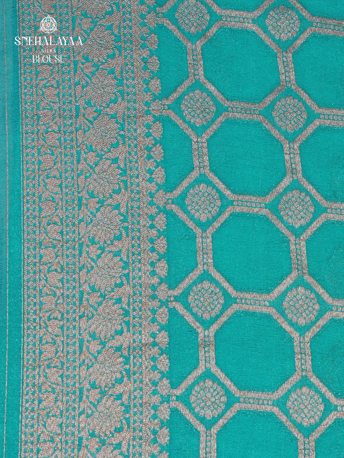 Magenta Banaras Crepe Silk Saree