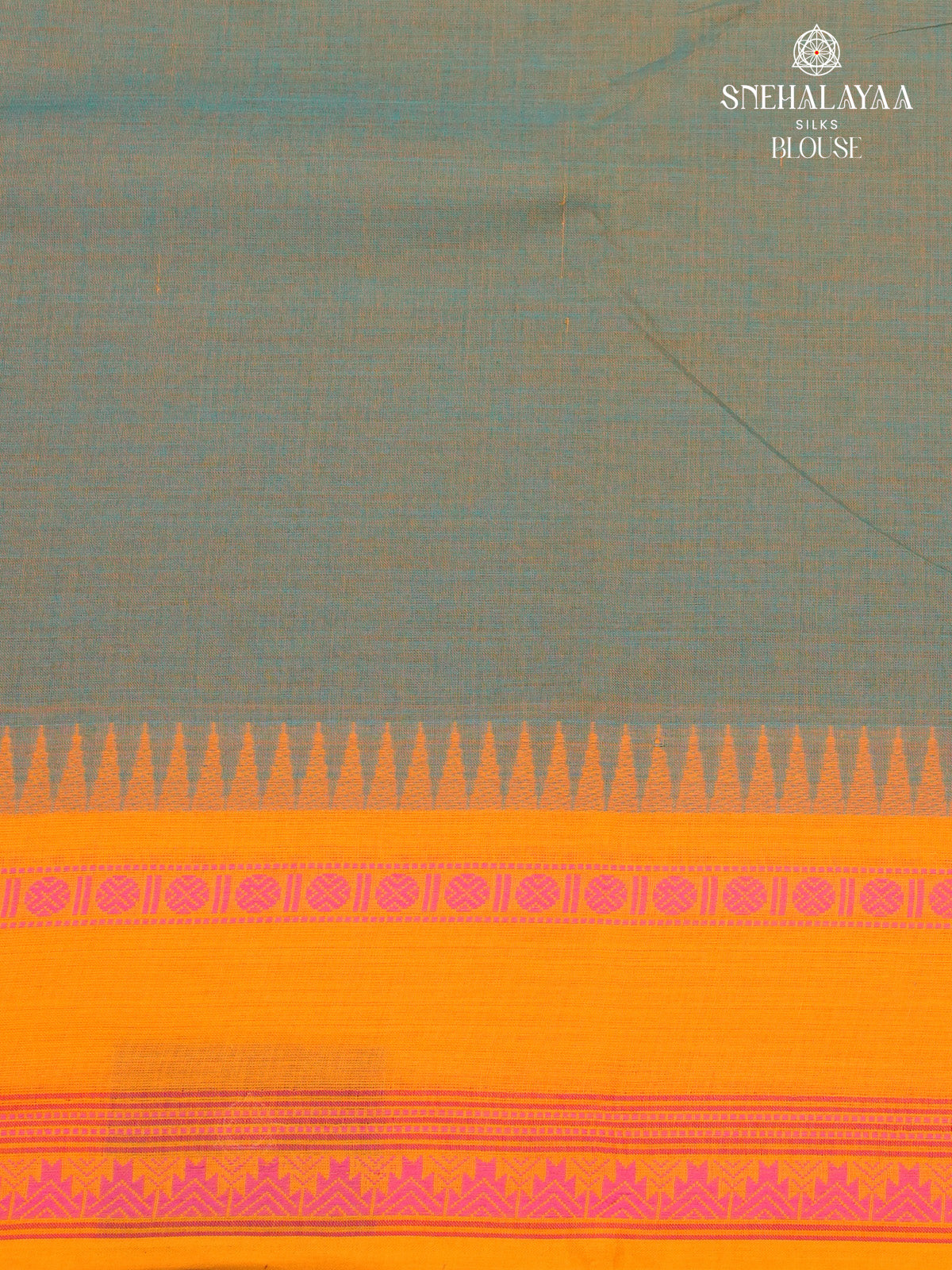 Grey Chettinad Cotton Saree