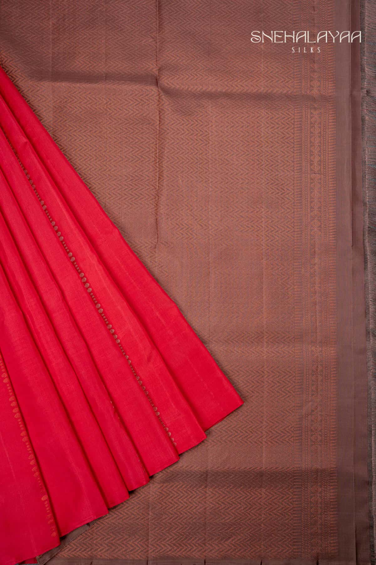 Red Soft Silk Saree